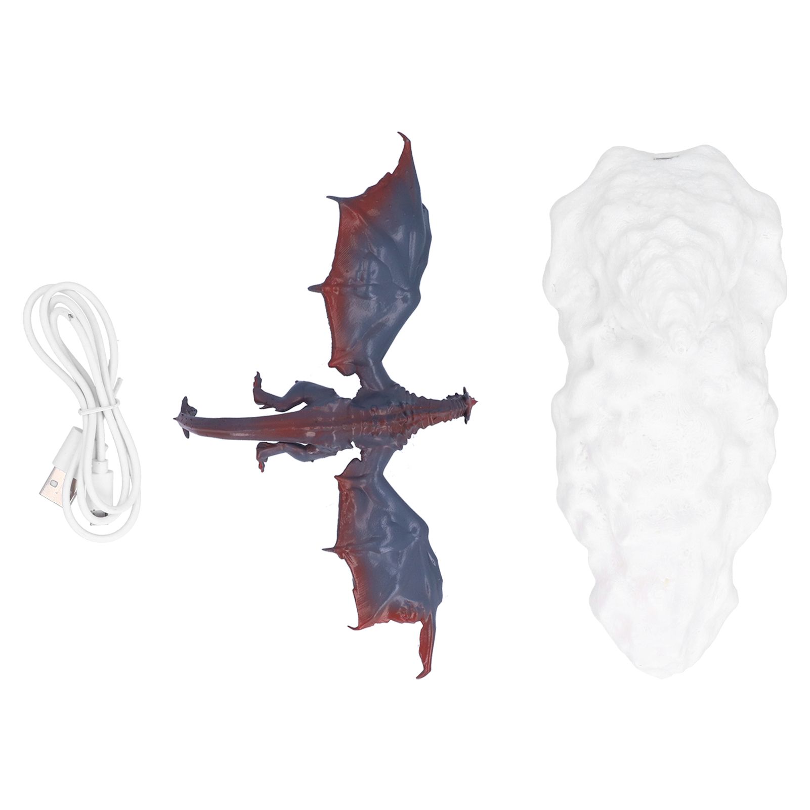 3 Dimensional Printing Dragon Shape Light Innovative LED Desk Lamp for Home view 2