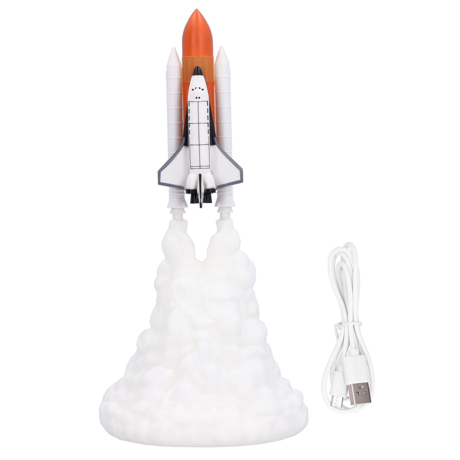 3 Dimensional Printing Stylish Shape Lights USB Charging Lamp LED Home view 2