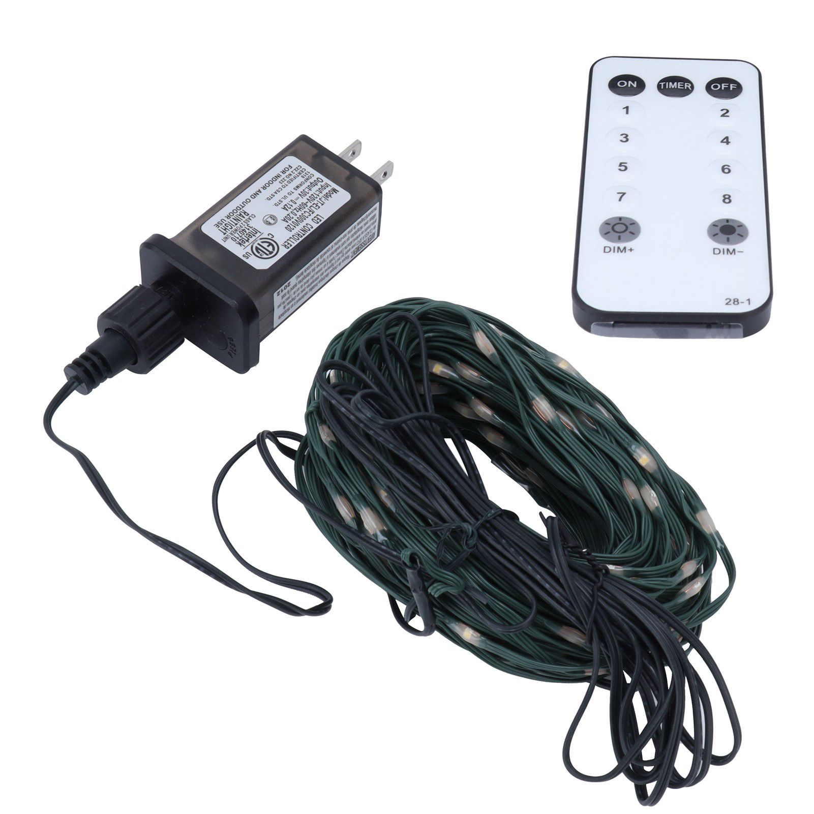 Outdoor 200LED Light String with 8 Lighting Modes Waterproof Low Voltage Lamp view 10
