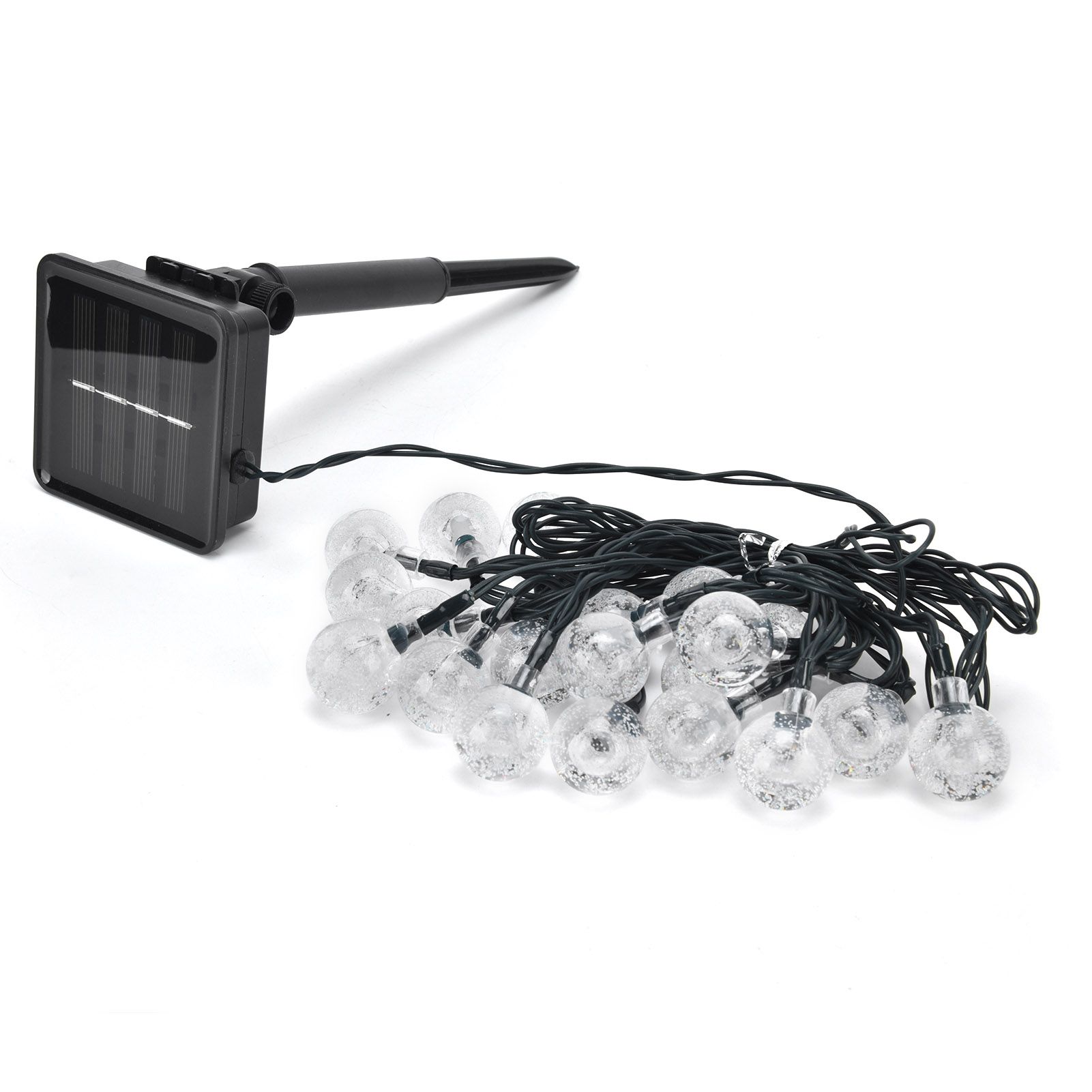 5m LED Solar String Light 20LEDs Decorative Outdoor String Lamp with 8 view 6