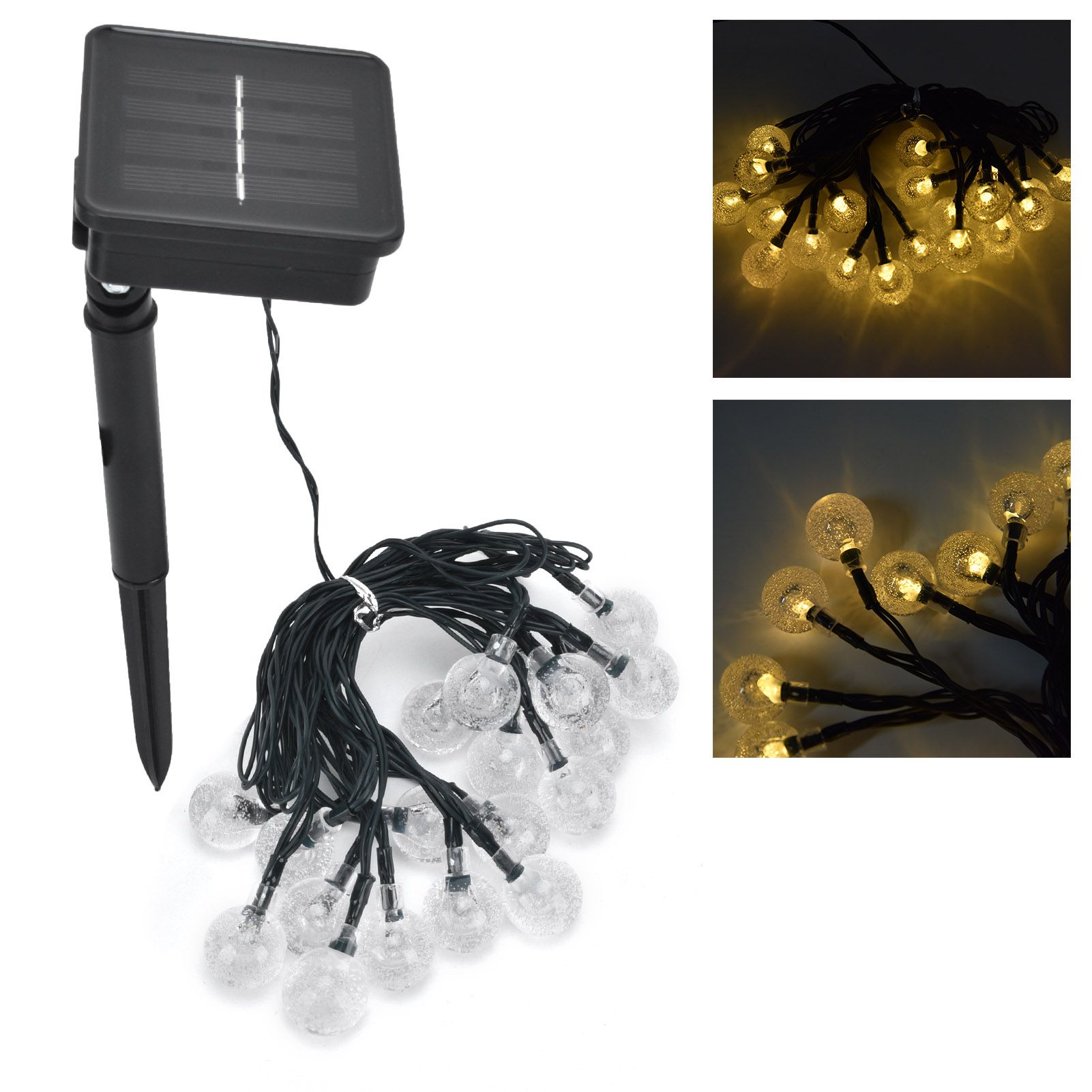 5m LED Solar String Light 20LEDs Decorative Outdoor String Lamp with 8 view 10