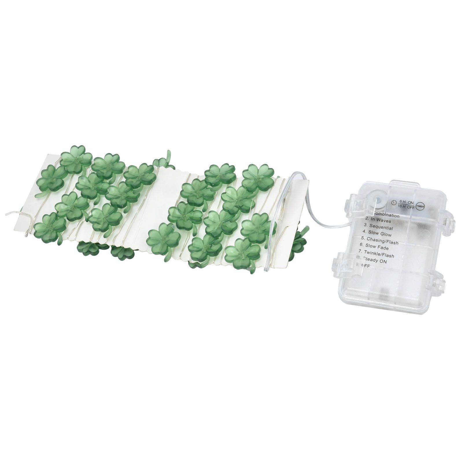 Lucky Clover Shaped 40LED String Light 3 Meter Decorative Light for Outdoor view 8