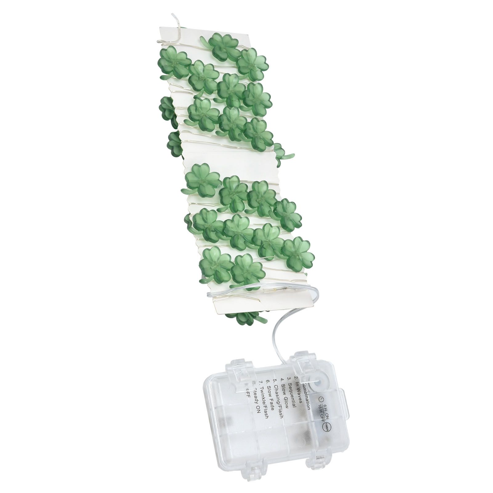 Lucky Clover Shaped 40LED String Light 3 Meter Decorative Light for Outdoor view 9