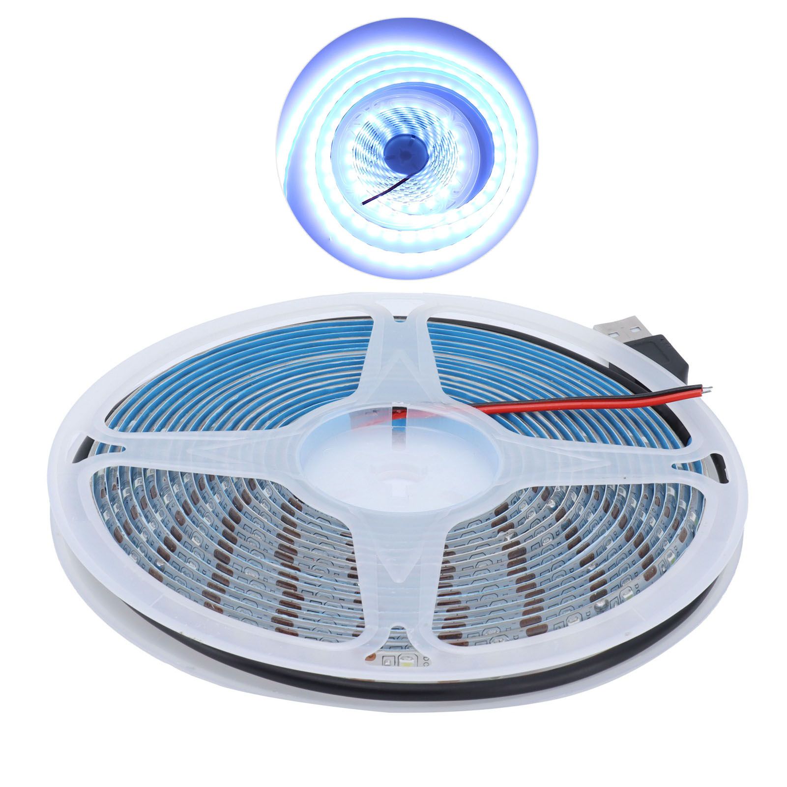 LED Strip Light 5M Waterproof 15W 5V USB Flexible Strip for Mall Indoor Decor view 2