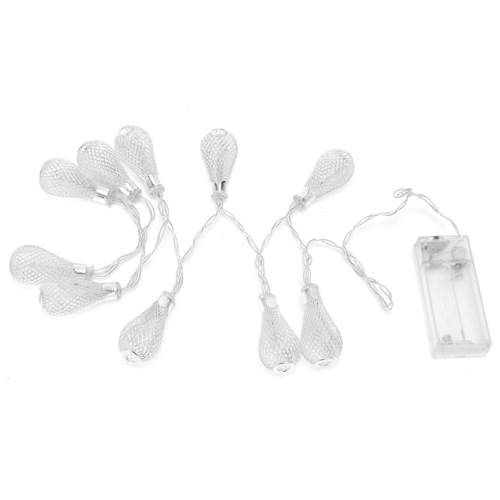 LED Light String IP45 Wrought Iron Hollow Lamp for Proposal Wedding Festival view 6