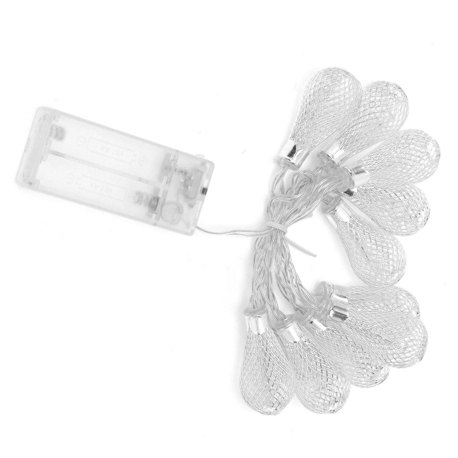 LED Light String IP45 Wrought Iron Hollow Lamp for Proposal Wedding Festival view 10