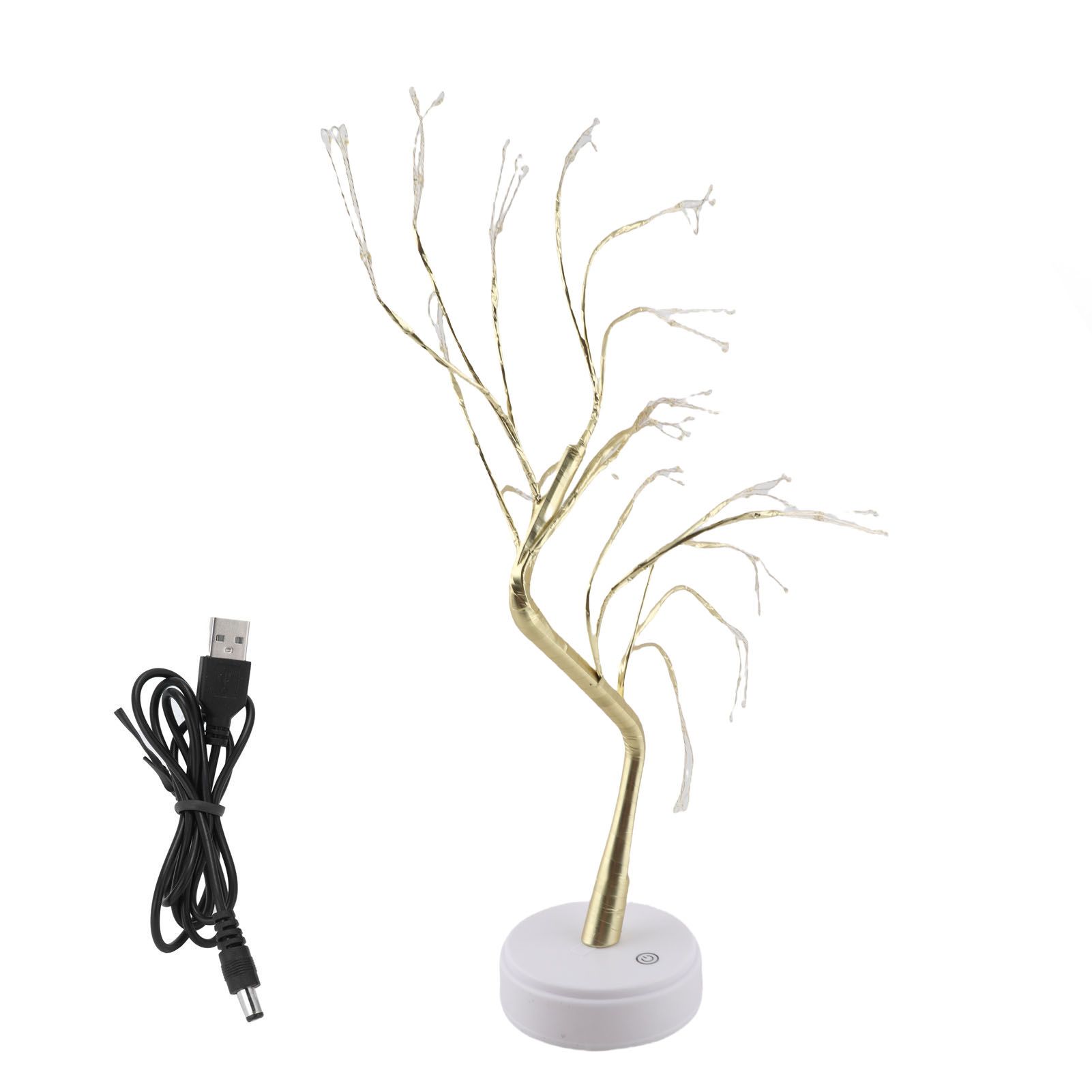 108LEDs Night Light USB Light Tree Shaped Lamp DIY Copper Wire Night Lamp for view 2