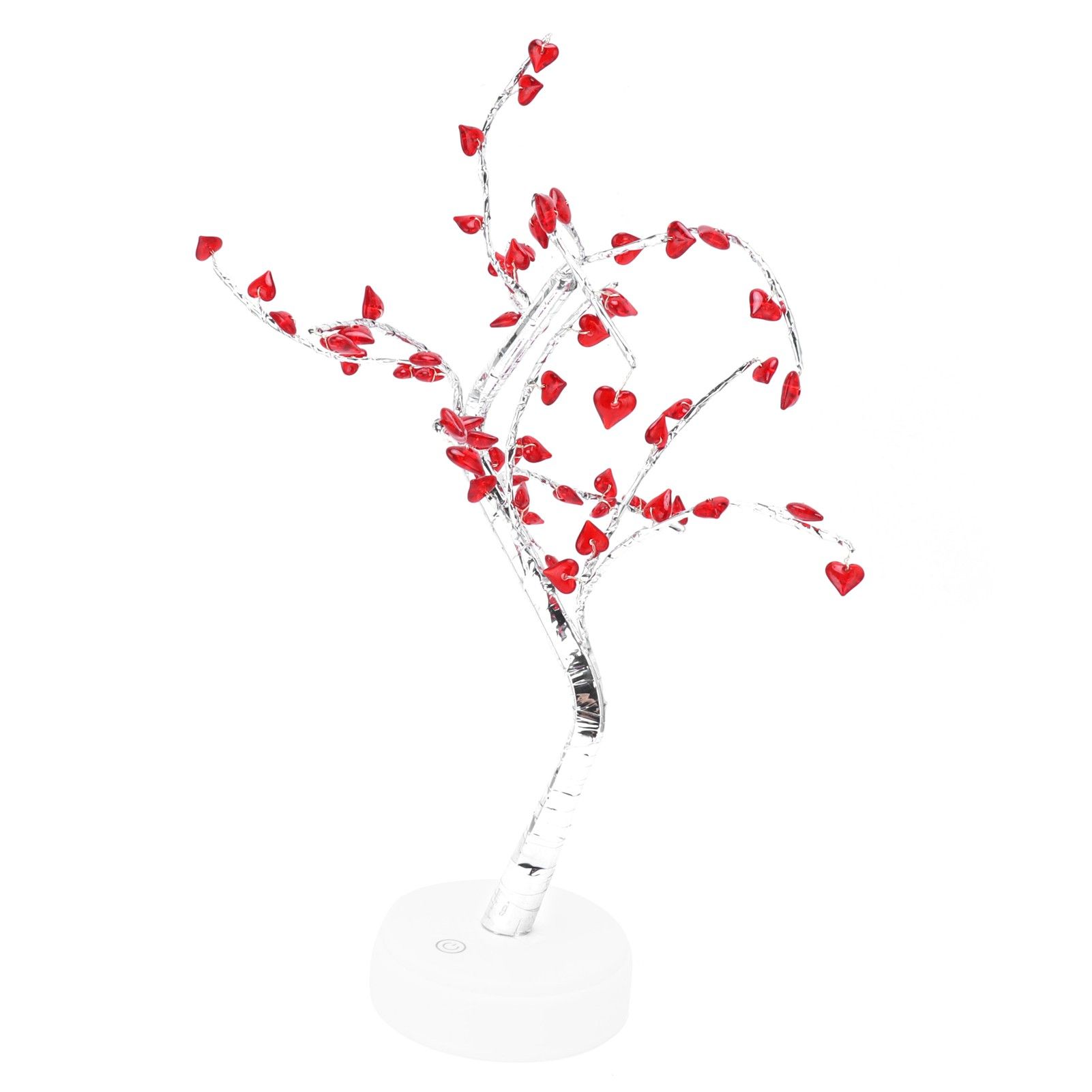 Tree Shape Lights USB Battery Dual Power Supply Red Love 60LEDs IP20 view 3