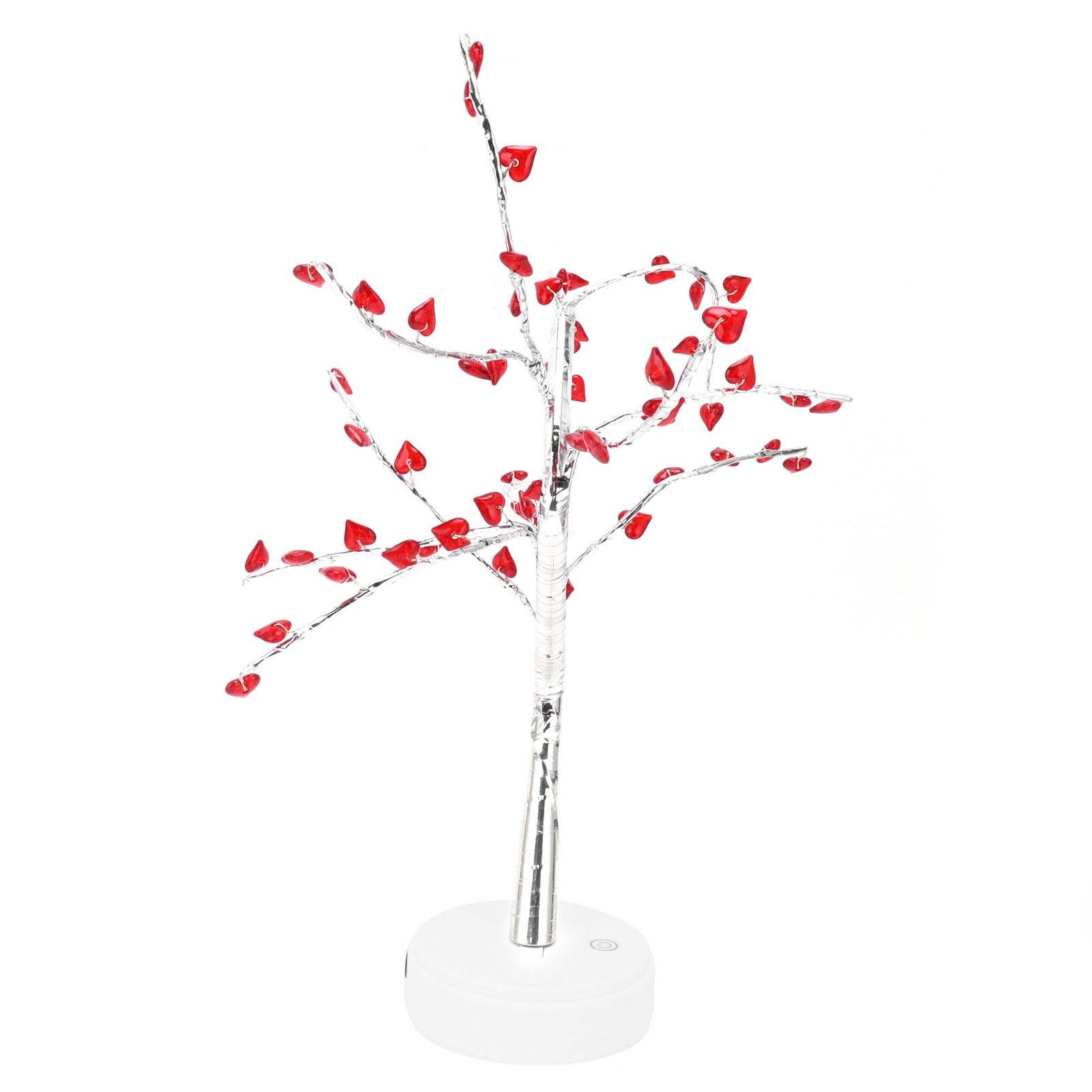 Tree Shape Lights USB Battery Dual Power Supply Red Love 60LEDs IP20 view 5