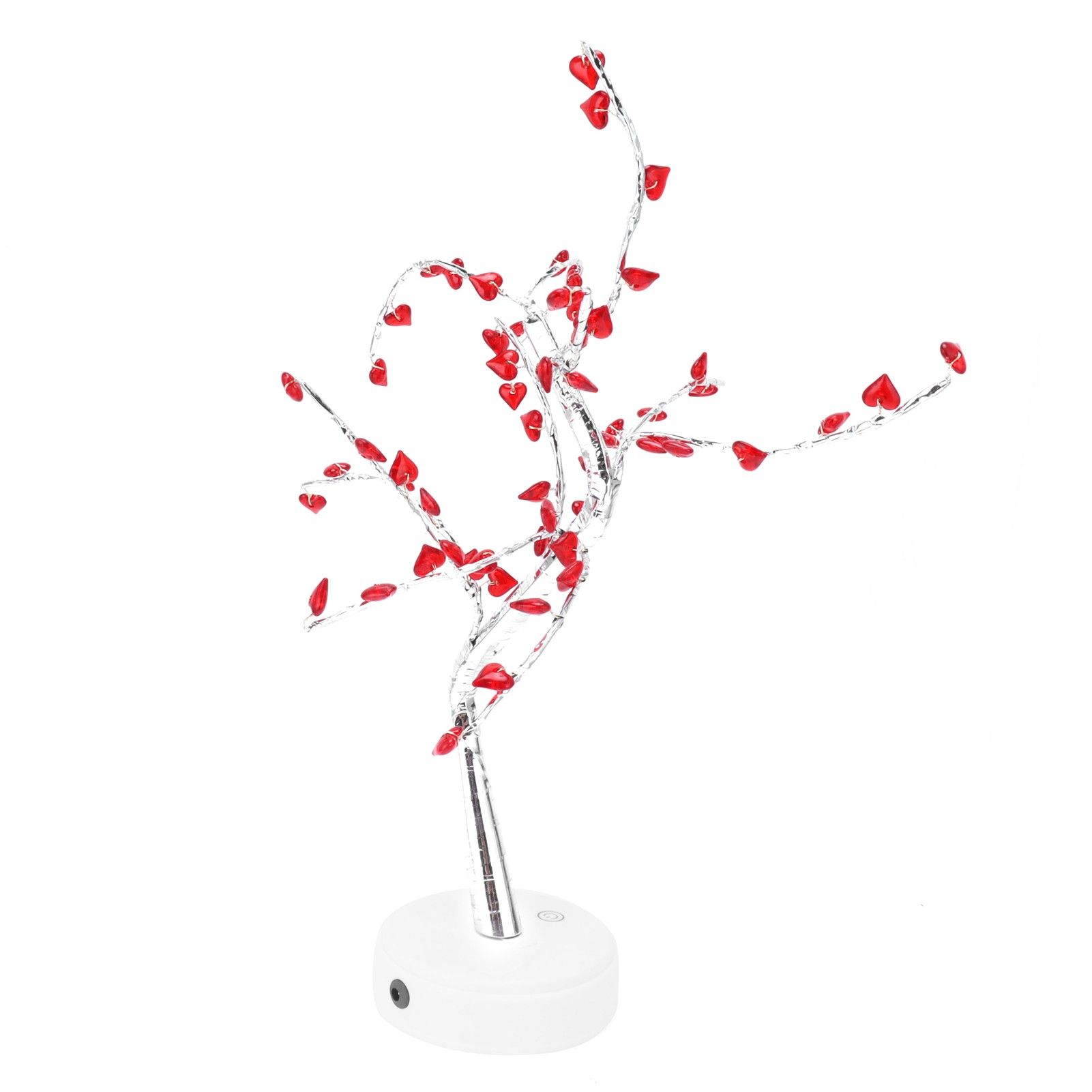 Tree Shape Lights USB Battery Dual Power Supply Red Love 60LEDs IP20 view 6