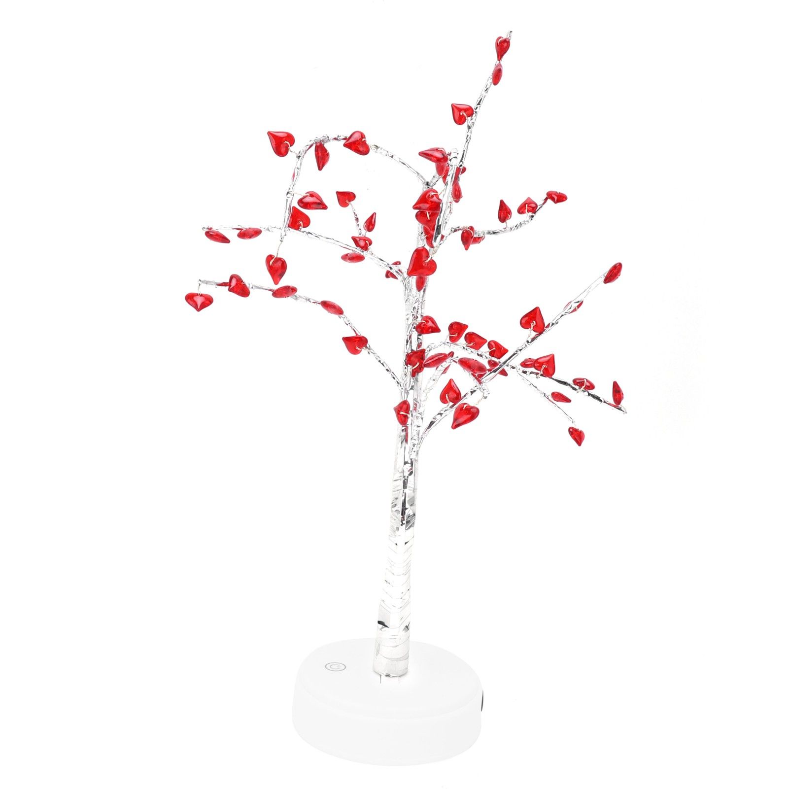 Tree Shape Lights USB Battery Dual Power Supply Red Love 60LEDs IP20 view 9