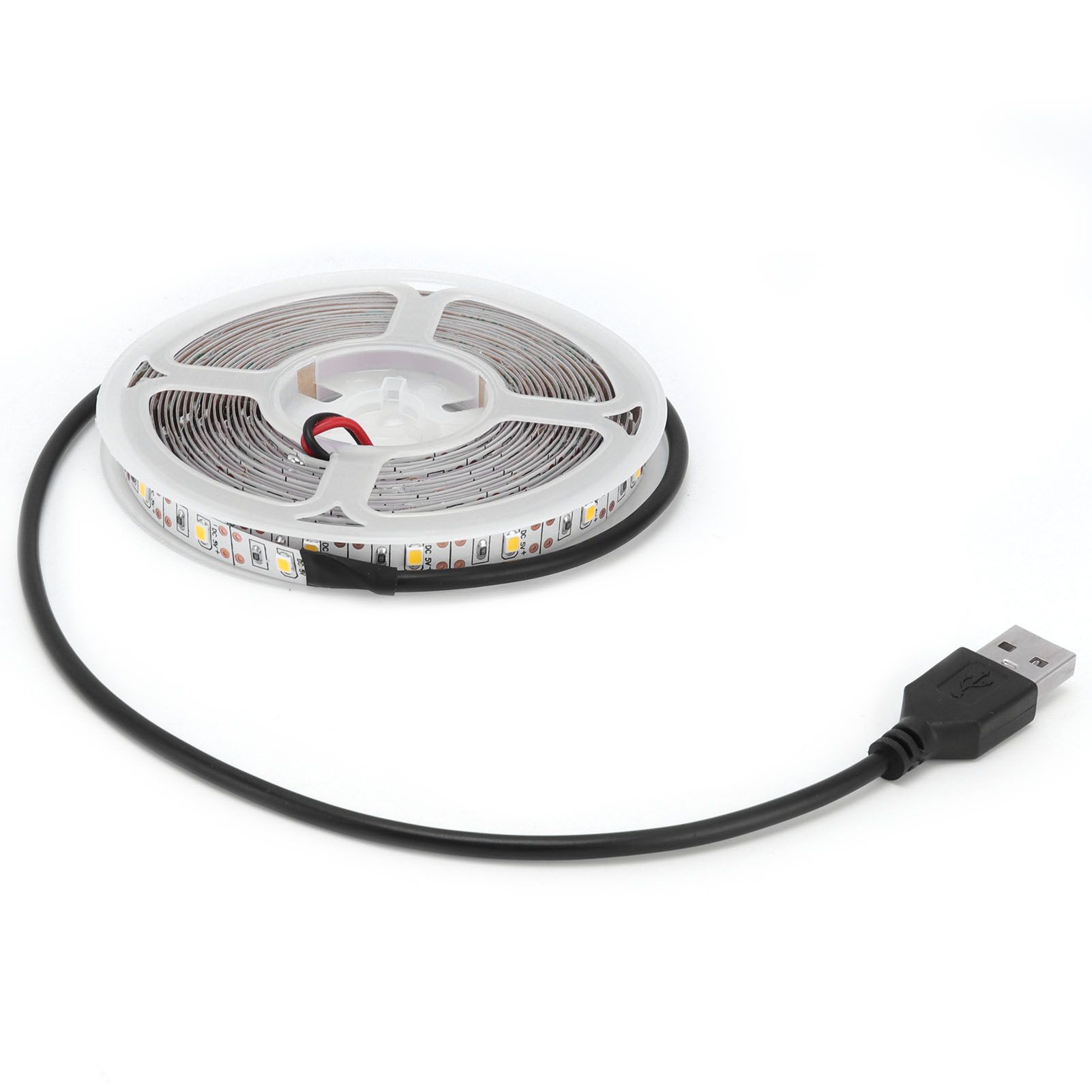 5m/16.4in LED Light Strip 5V USB Powered Strip Lights Strong Adhesive Tape — image 1