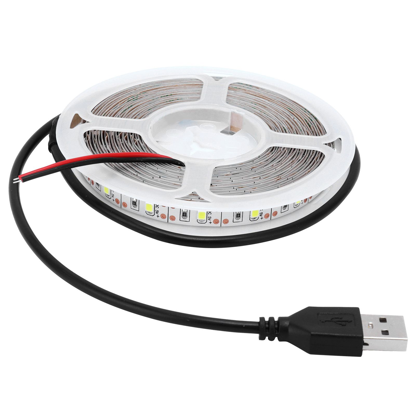 RGB Flexible Strip Lights USB Powered Low Voltage 5V LED Light Strip for view 4