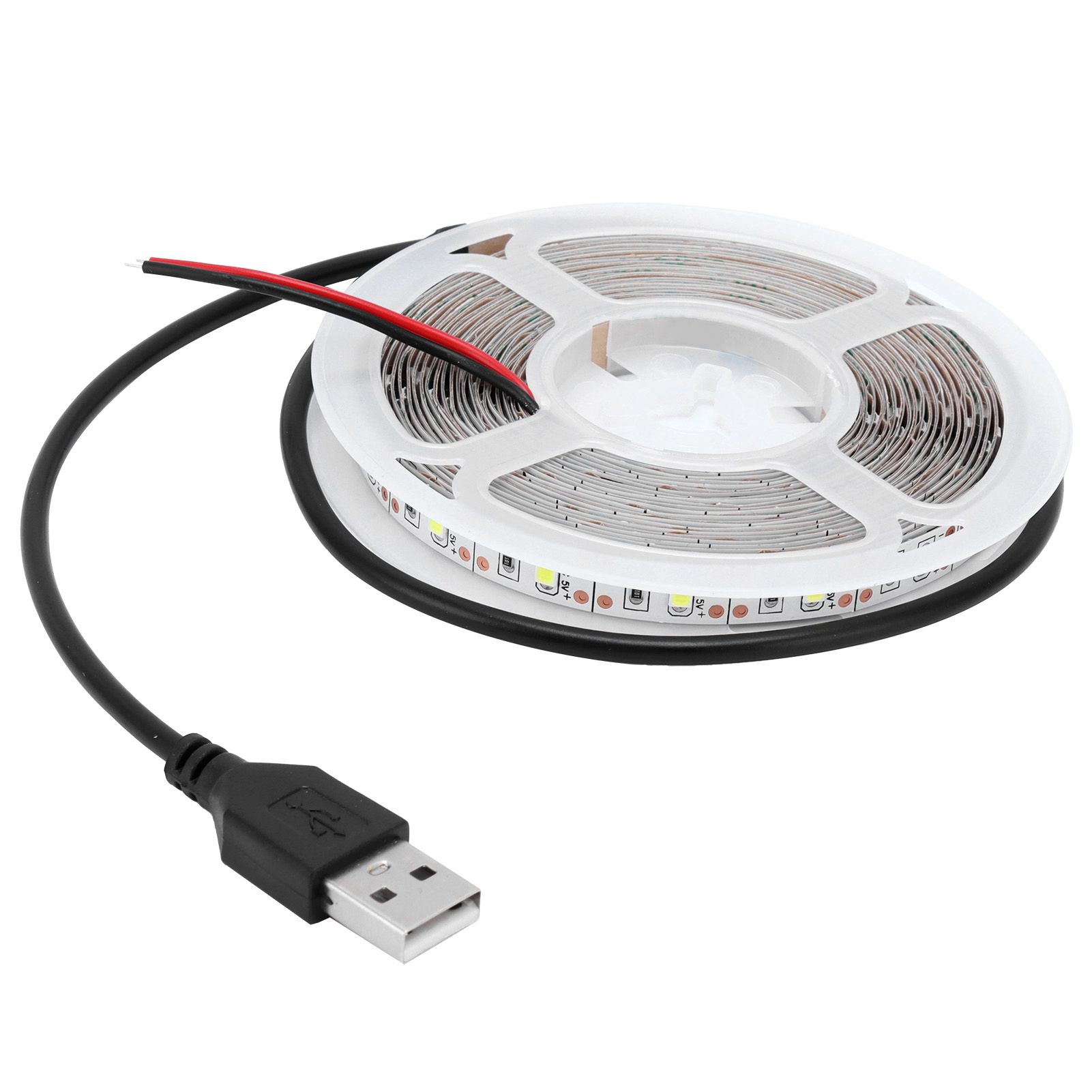 RGB Flexible Strip Lights USB Powered Low Voltage 5V LED Light Strip for view 3