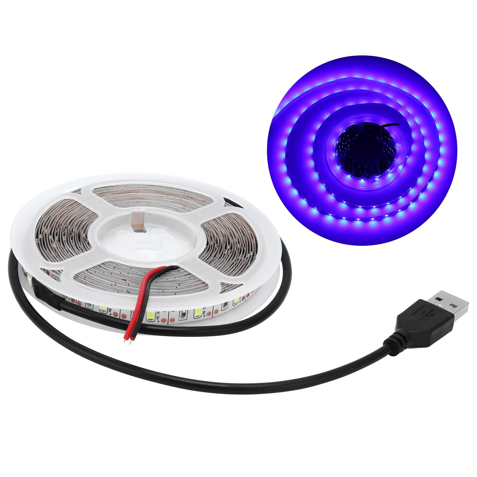 RGB Flexible Strip Lights USB Powered Low Voltage 5V LED Light Strip for view 10
