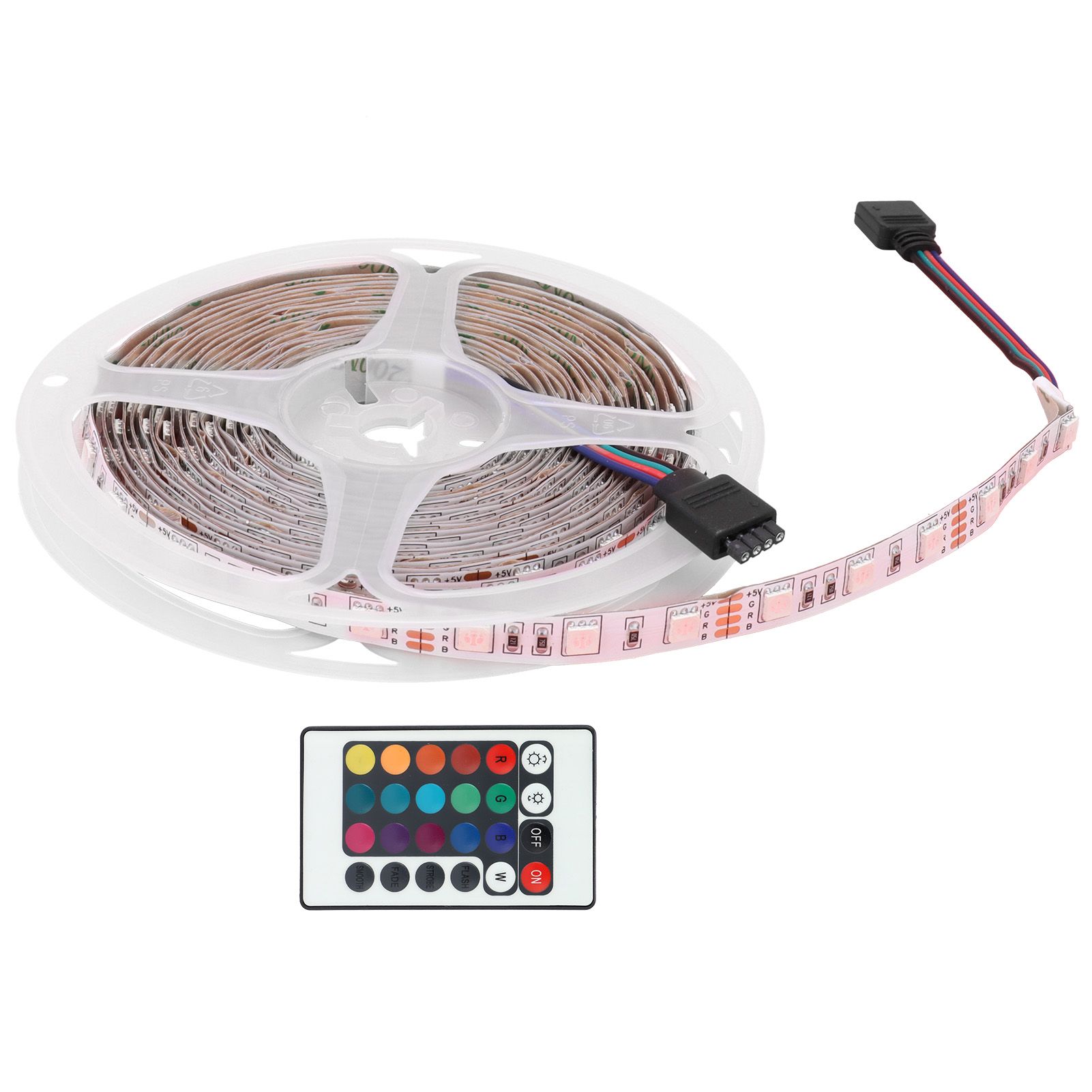 300LED Strip Light USB RGBW 5050 Decorative Light Strip with Remote Control 16 view 4