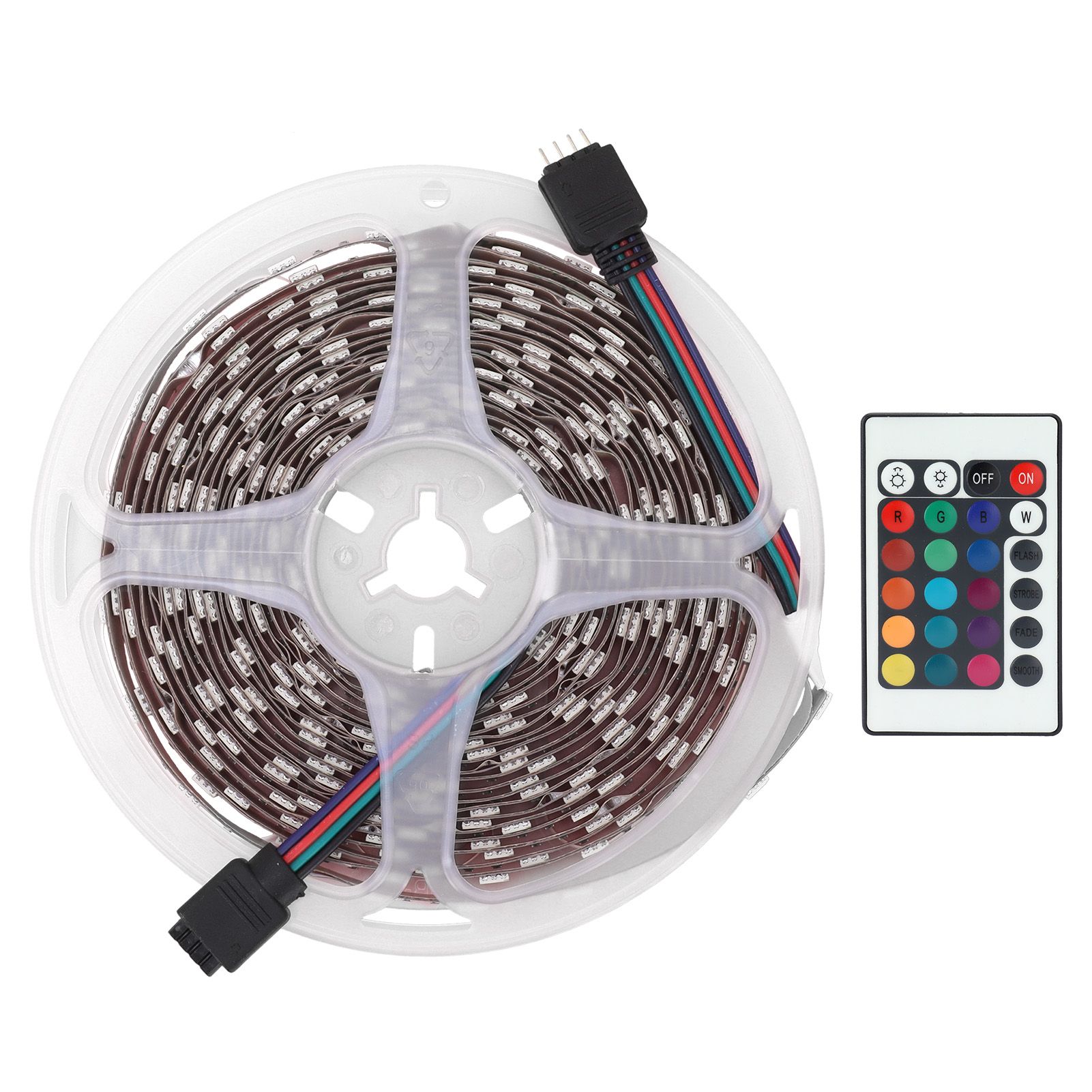 300LED Strip Light USB RGBW 5050 Decorative Light Strip with Remote Control 16 view 5