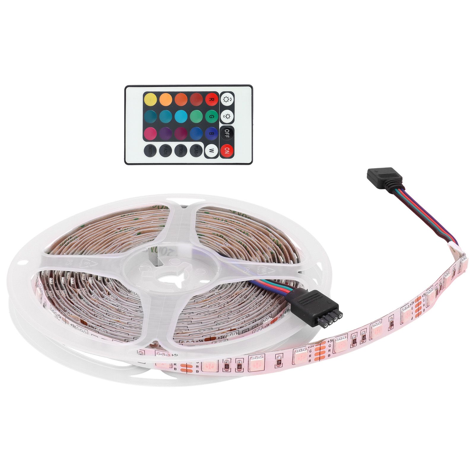 300LED Strip Light USB RGBW 5050 Decorative Light Strip with Remote Control 16 view 6