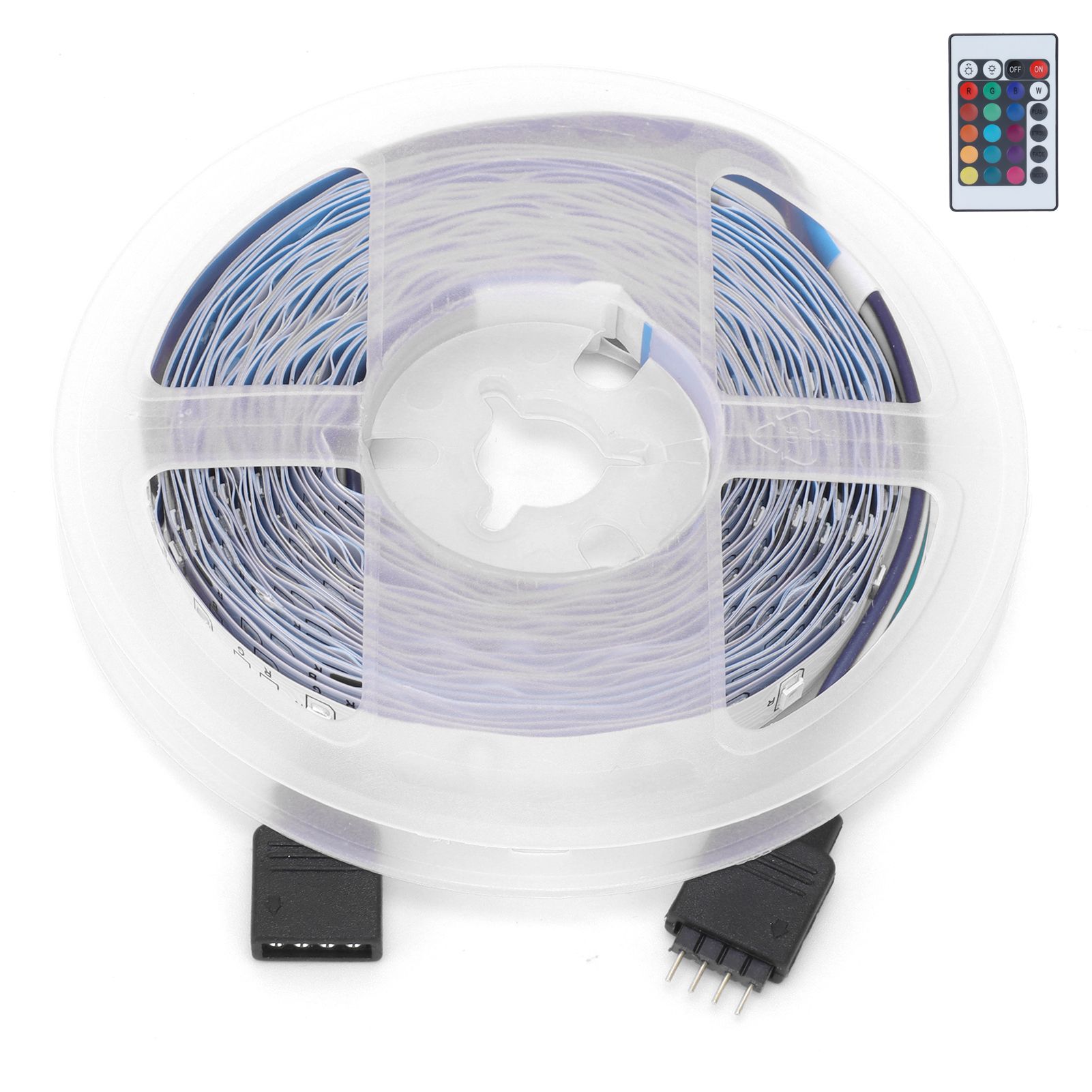 300LED Strip Light 5M Color Changing RGB Lights Strip Dimmable 12V for Outdoor view 3