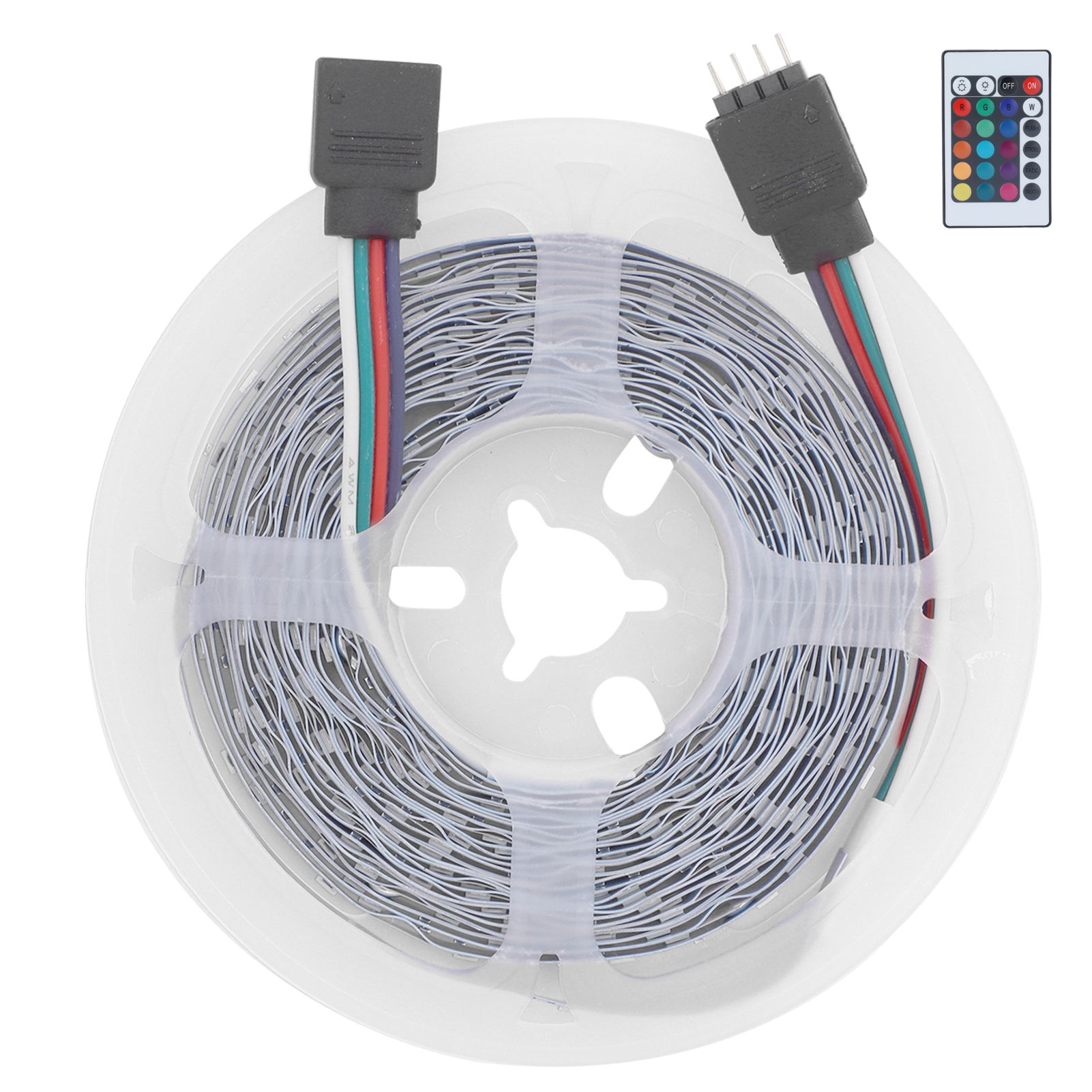 300LED Strip Light 5M Color Changing RGB Lights Strip Dimmable 12V for Outdoor view 8
