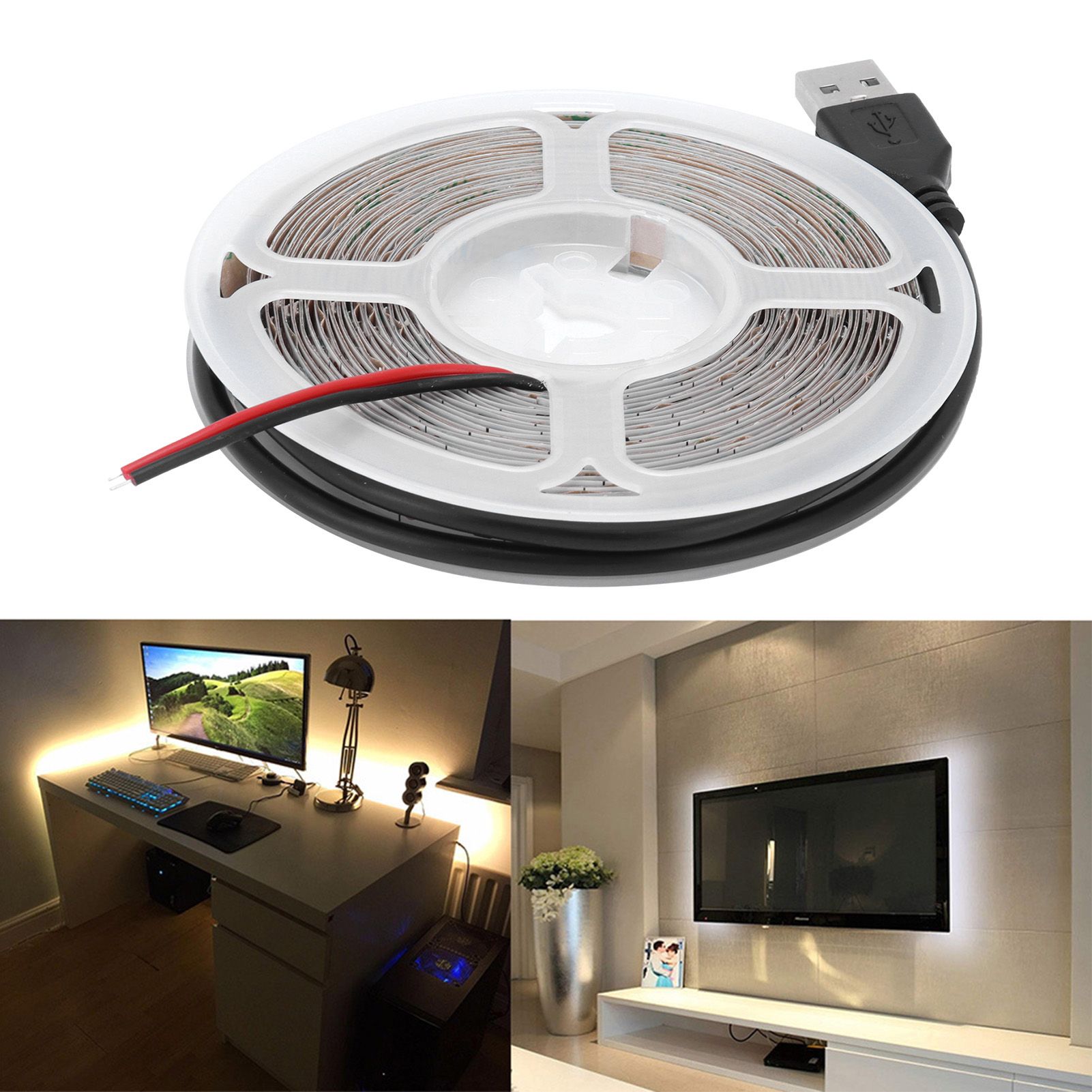 Low Voltage 5V RGBW Strip Light LED Flexible Strip Light for Interior view 12