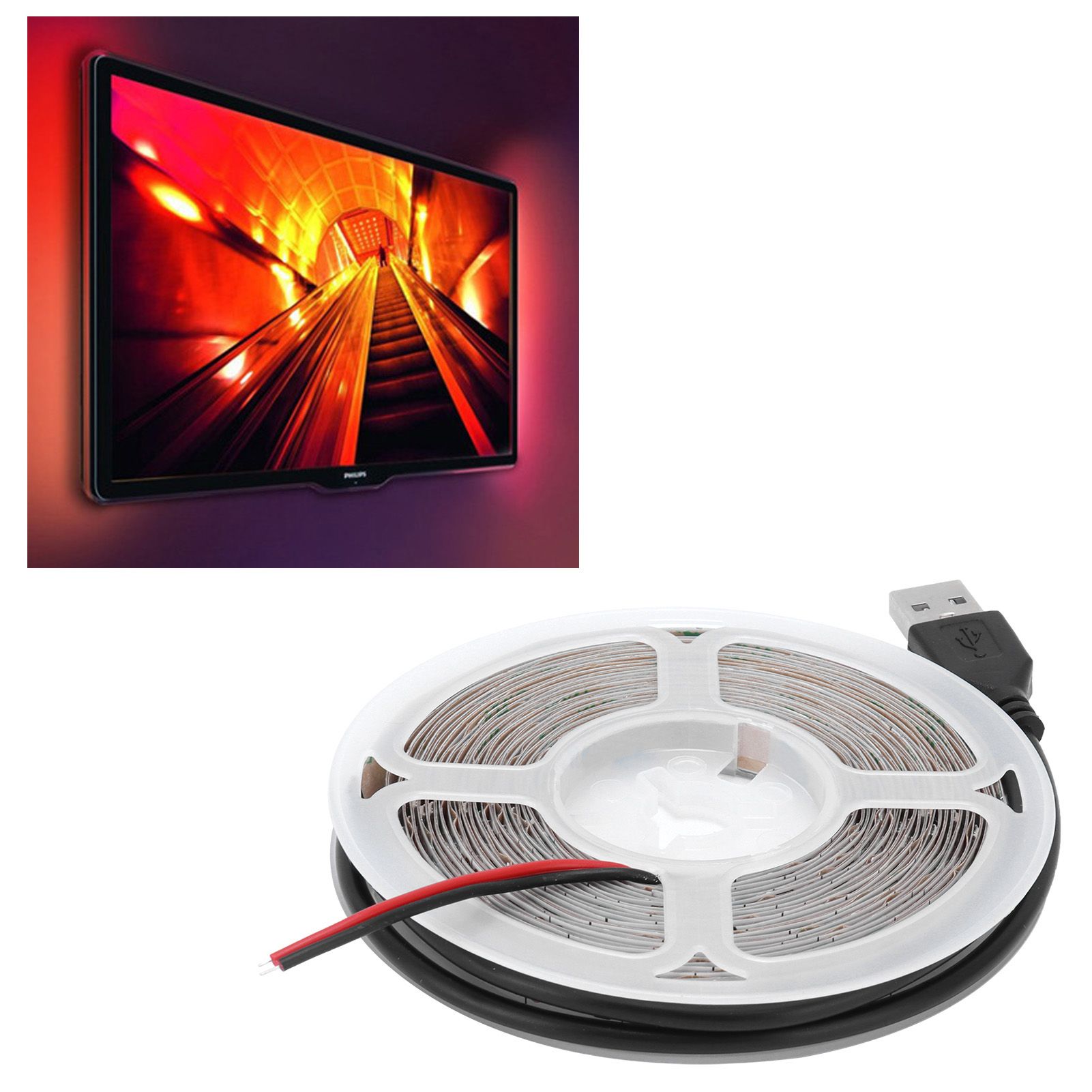 Low Voltage 5V RGBW Strip Light LED Flexible Strip Light for Interior view 12