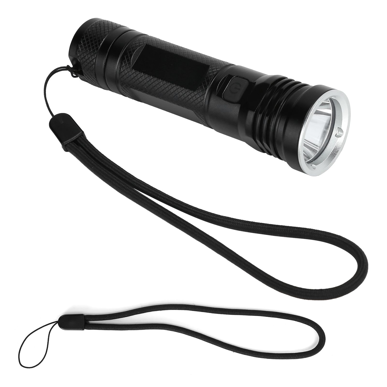 Flashlight USB Charging Aluminum Mini Multi‑mode Flashlight for Cycling Night view 2