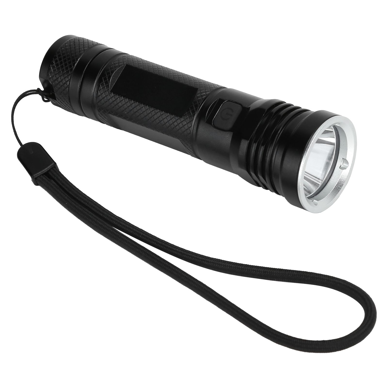 Flashlight USB Charging Aluminum Mini Multi‑mode Flashlight for Cycling Night view 3