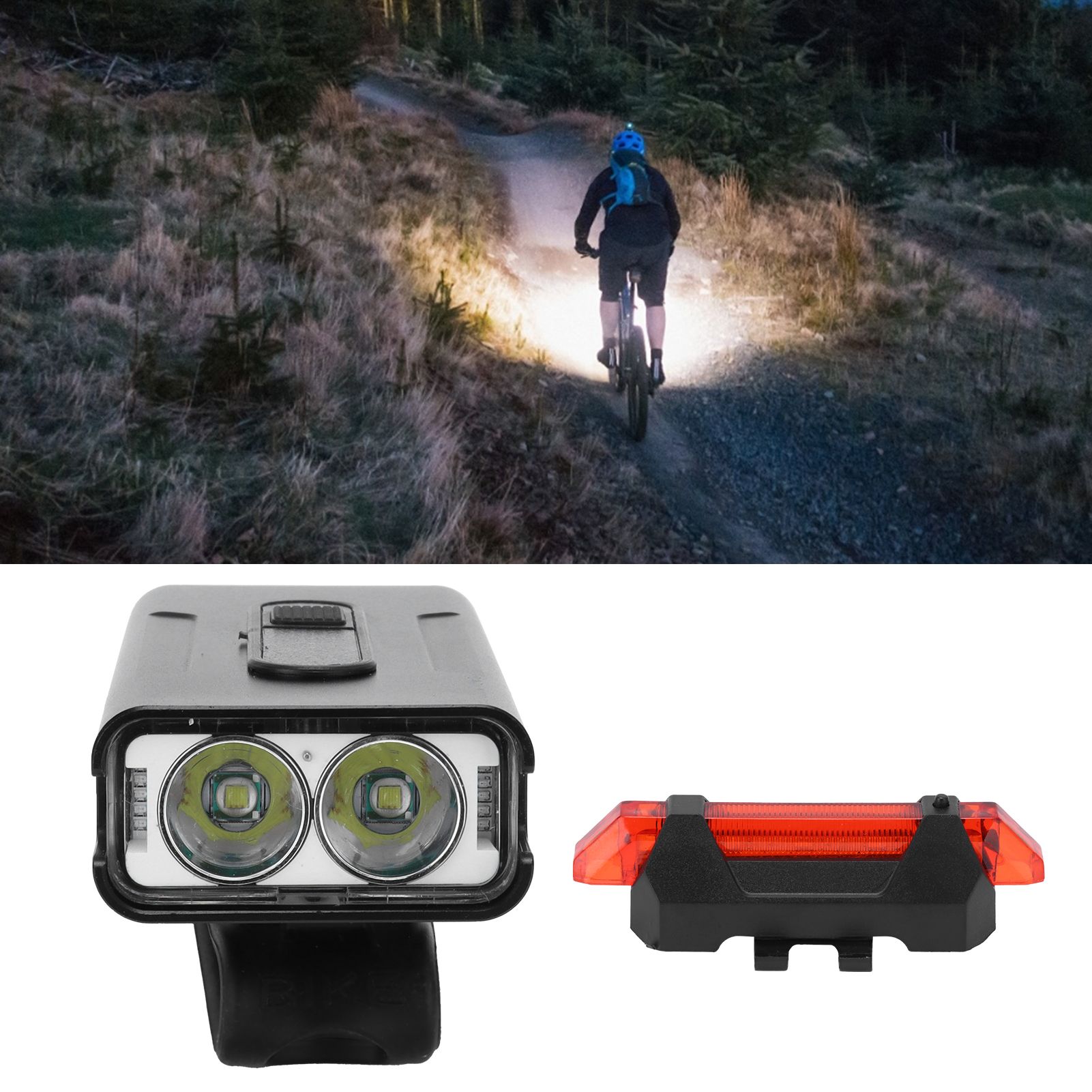 Bicycle Light USB Charging Front Light Taillight for Bicycles Electric Cars view 11