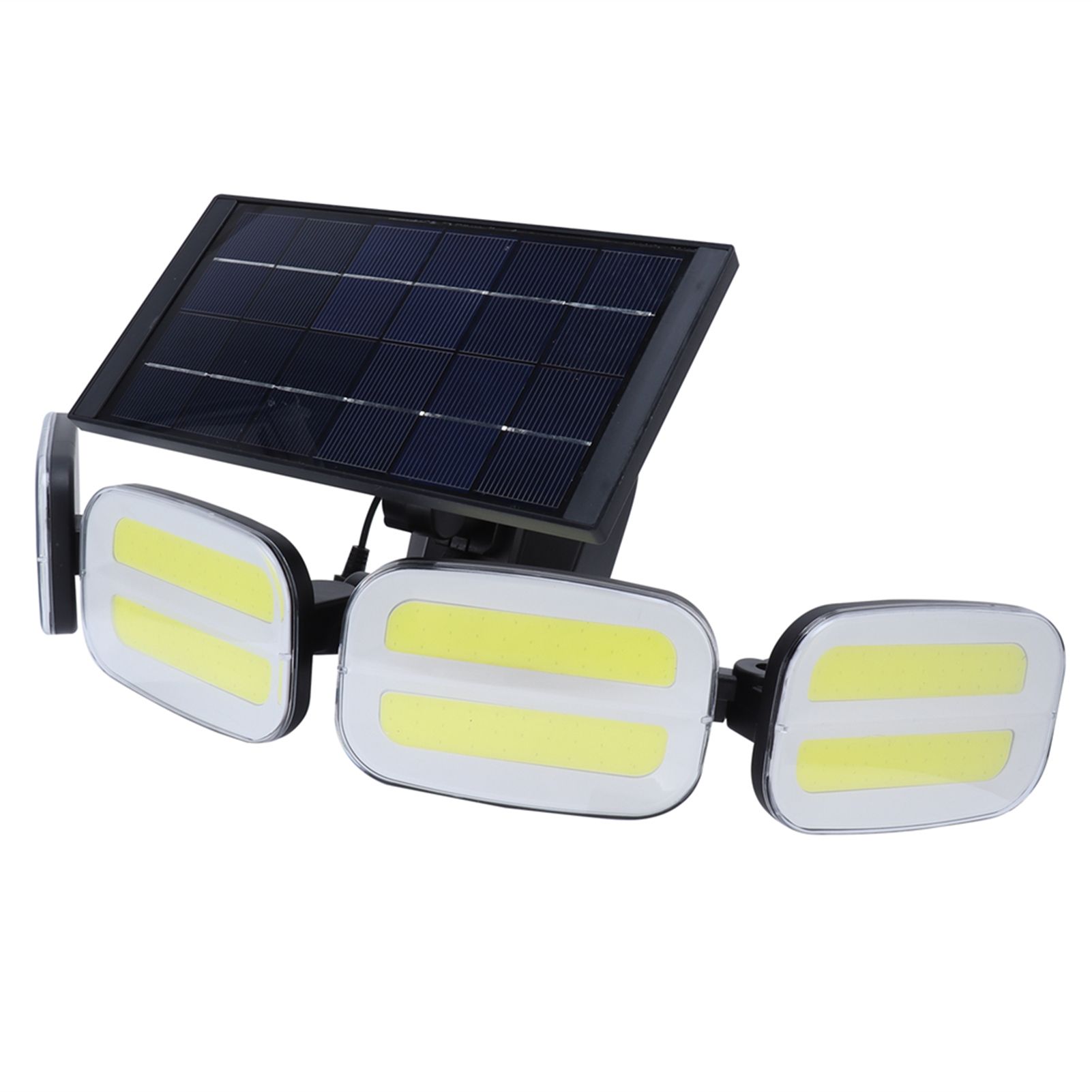 Solar Wall Light Outdoor Dual Induction System Threespeed Light Mode Split view 4