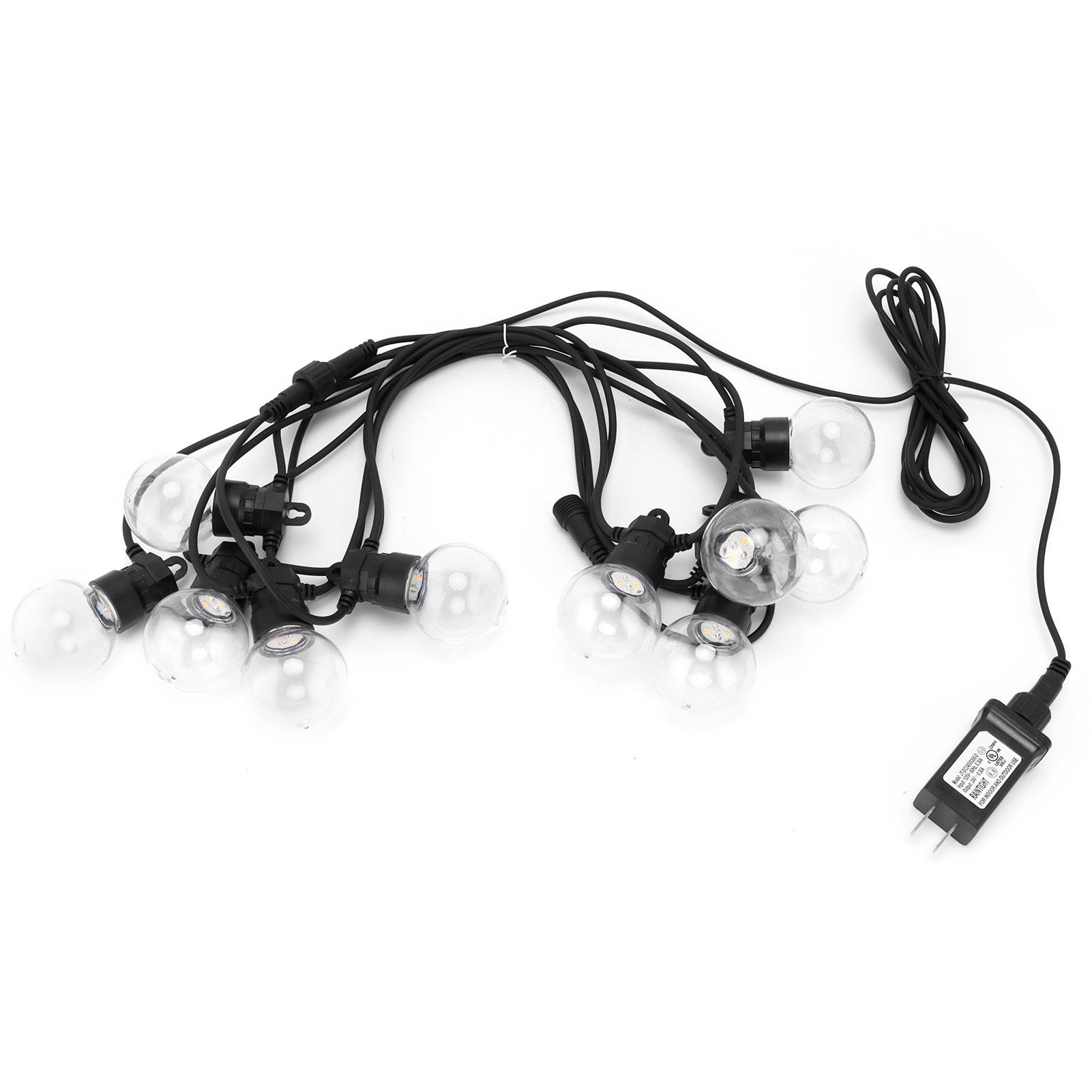 G50 Bulb LED String Light 5m IP44 Hanging Lamp Festive Holiday Decoration Warm view 2