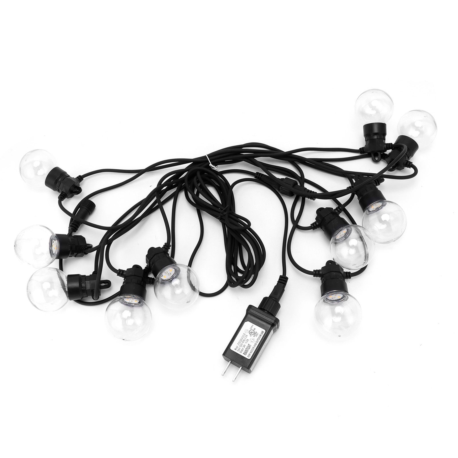 G50 Bulb LED String Light 5m IP44 Hanging Lamp Festive Holiday Decoration Warm view 4