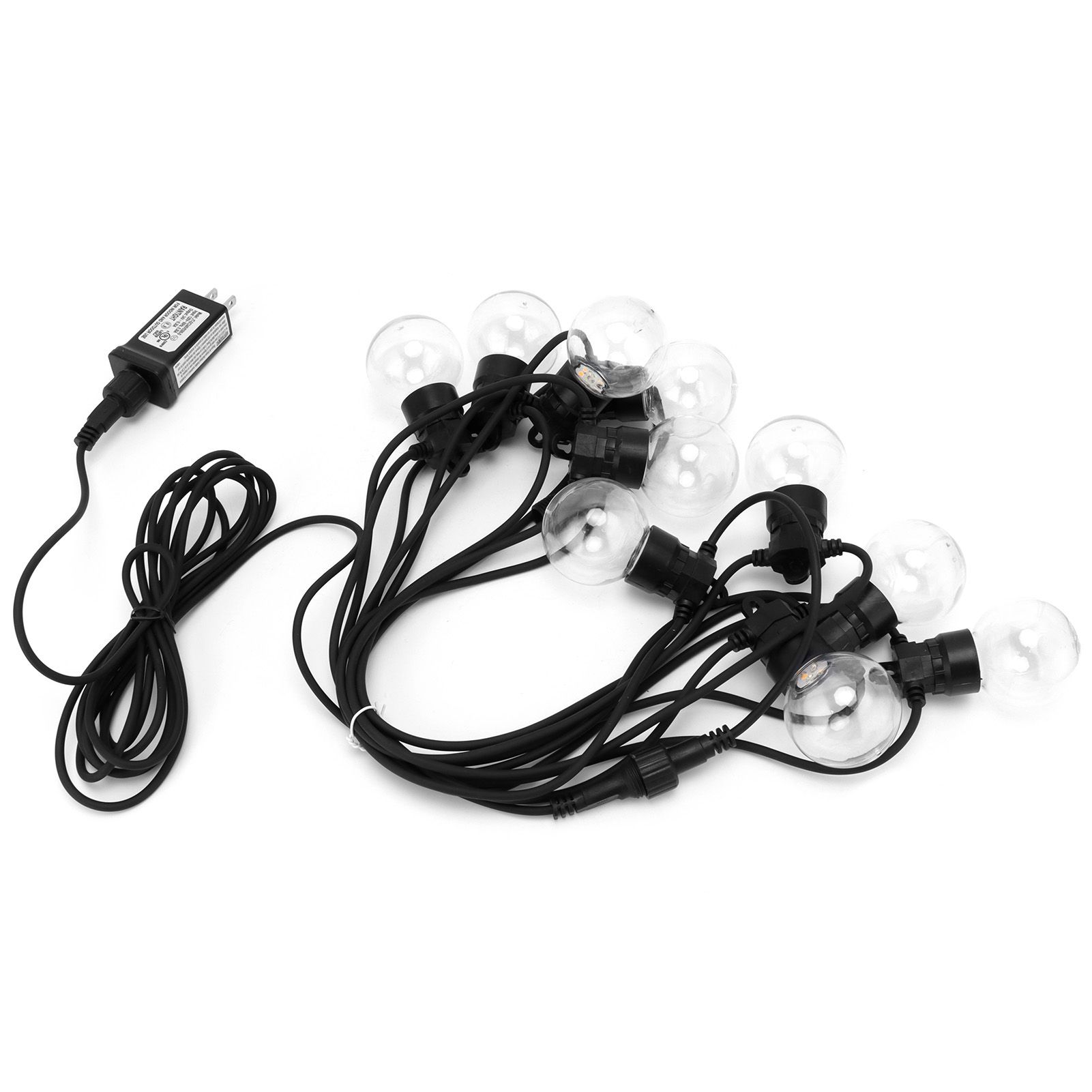 G50 Bulb LED String Light 5m IP44 Hanging Lamp Festive Holiday Decoration Warm view 5