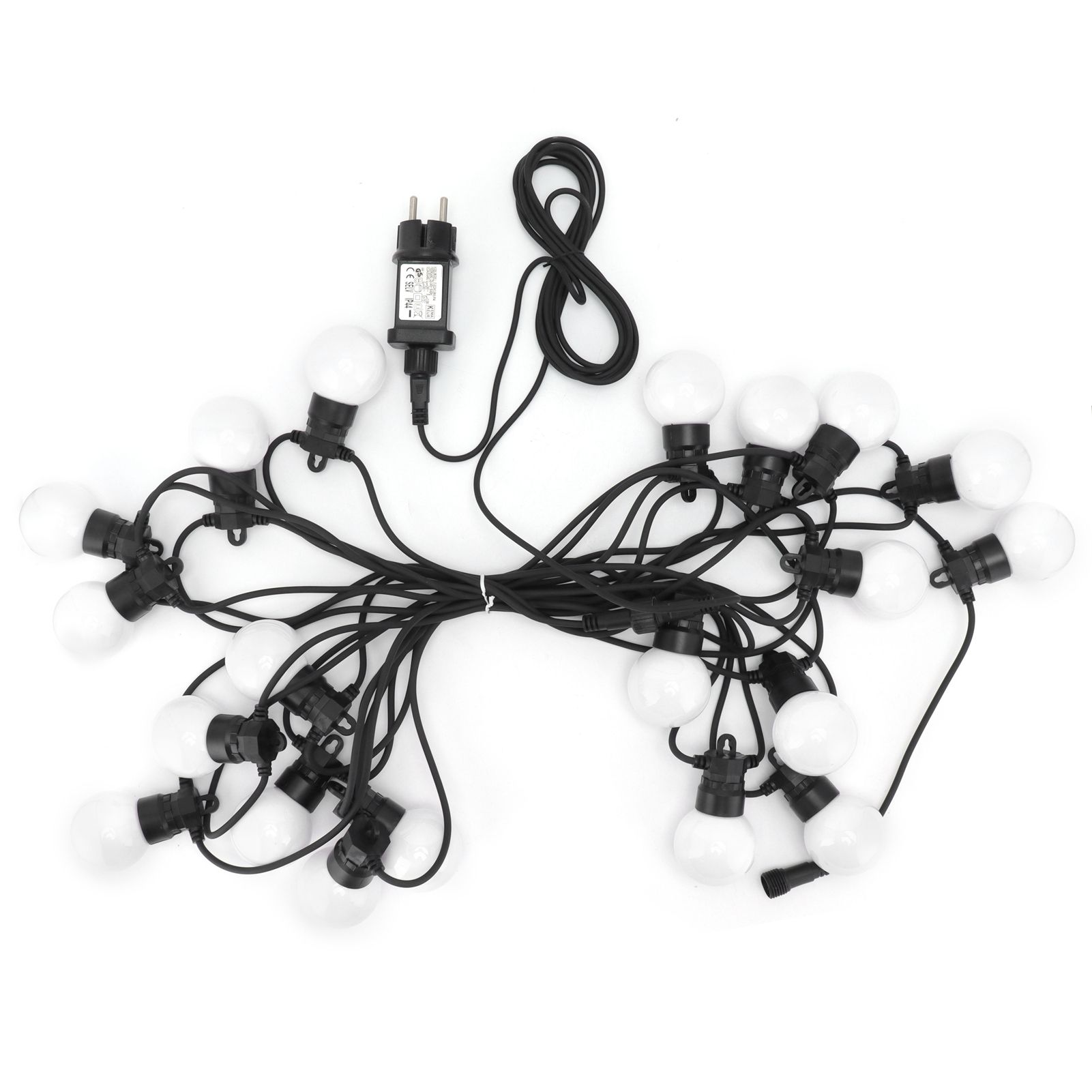 Waterproof G50 Bulb Light 10M 20LED String Light for Outdoor Festive Decor view 2