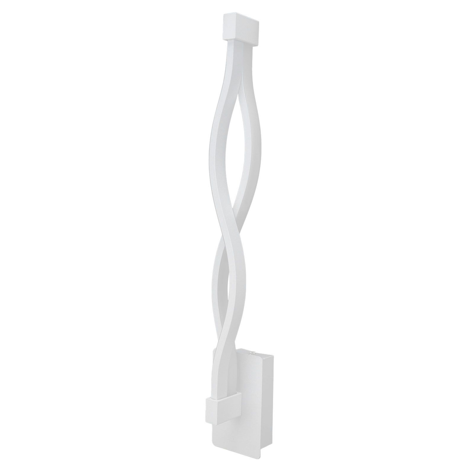 LED Wall Lamp Wave Shape Wall Lamp Threecolor Temperature Remote Control Light view 4