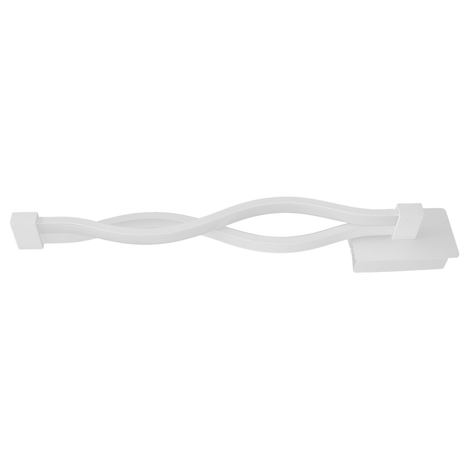 LED Wall Lamp Wave Shape Wall Lamp Threecolor Temperature Remote Control Light view 7