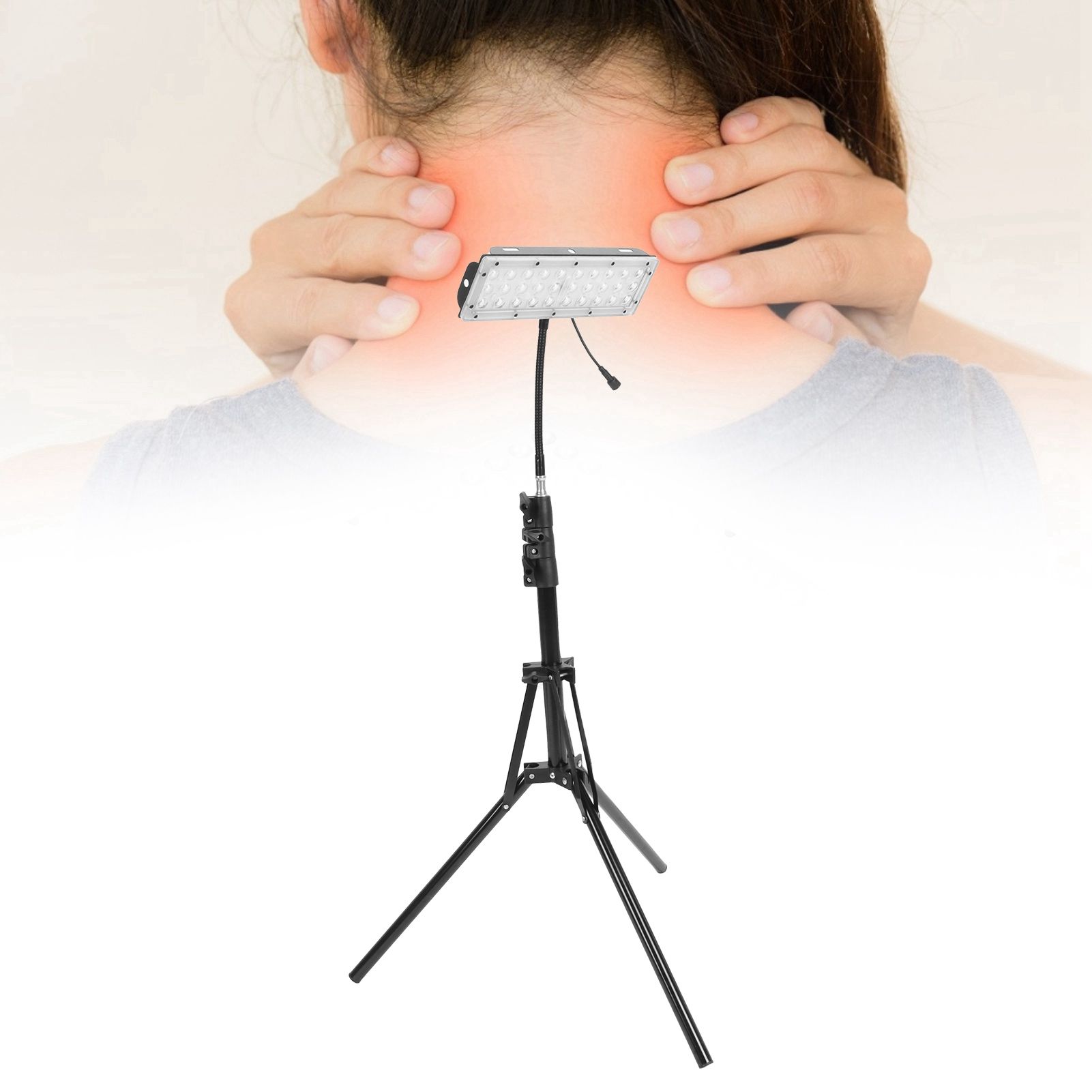 20W 660nm Physiotherapy Lamp Trigonal Bracket AntiAging Joint Pain Red Light view 11