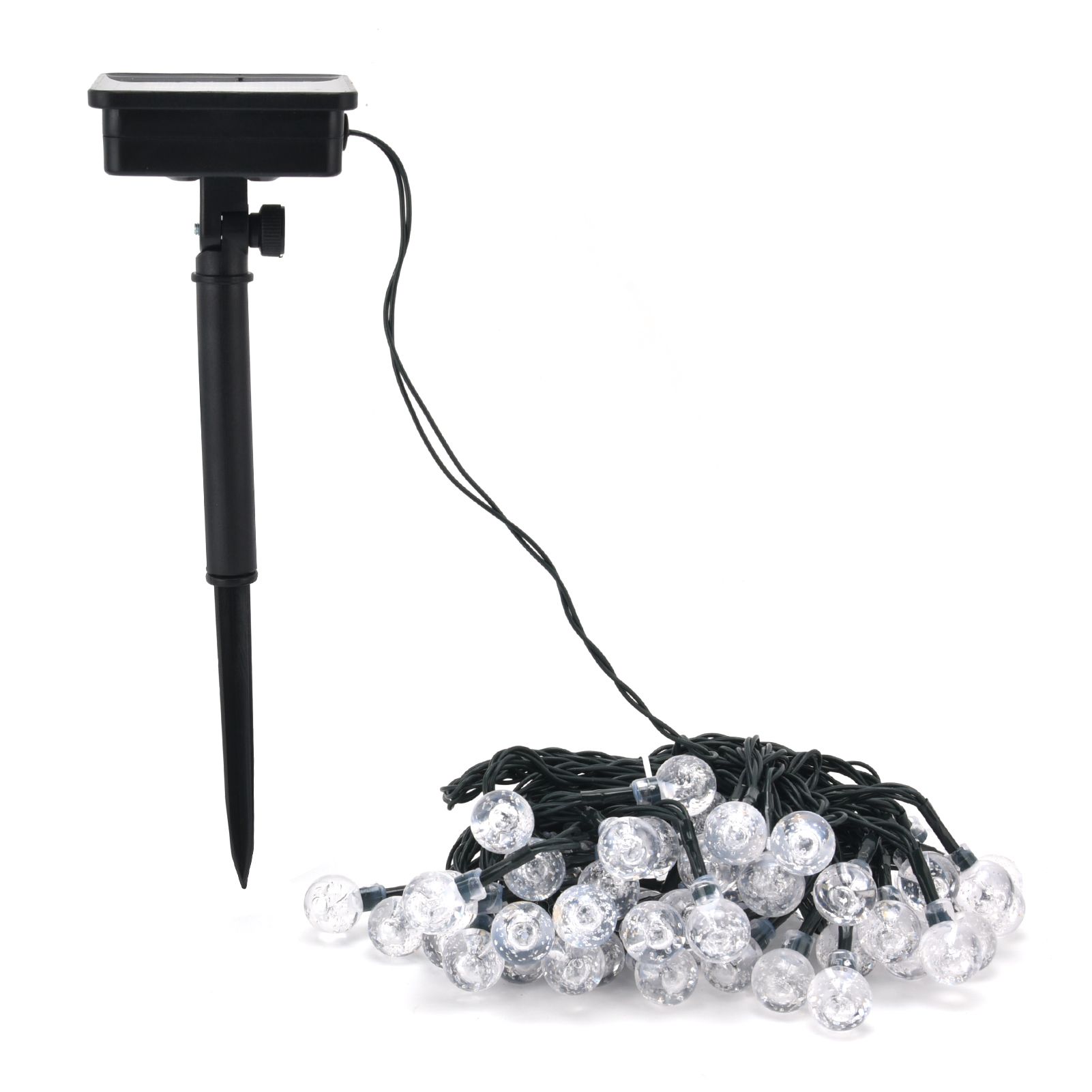 9.5m Solar String Lights 50LEDs Outdoor 8 Lighting Modes String Lamp for view 4