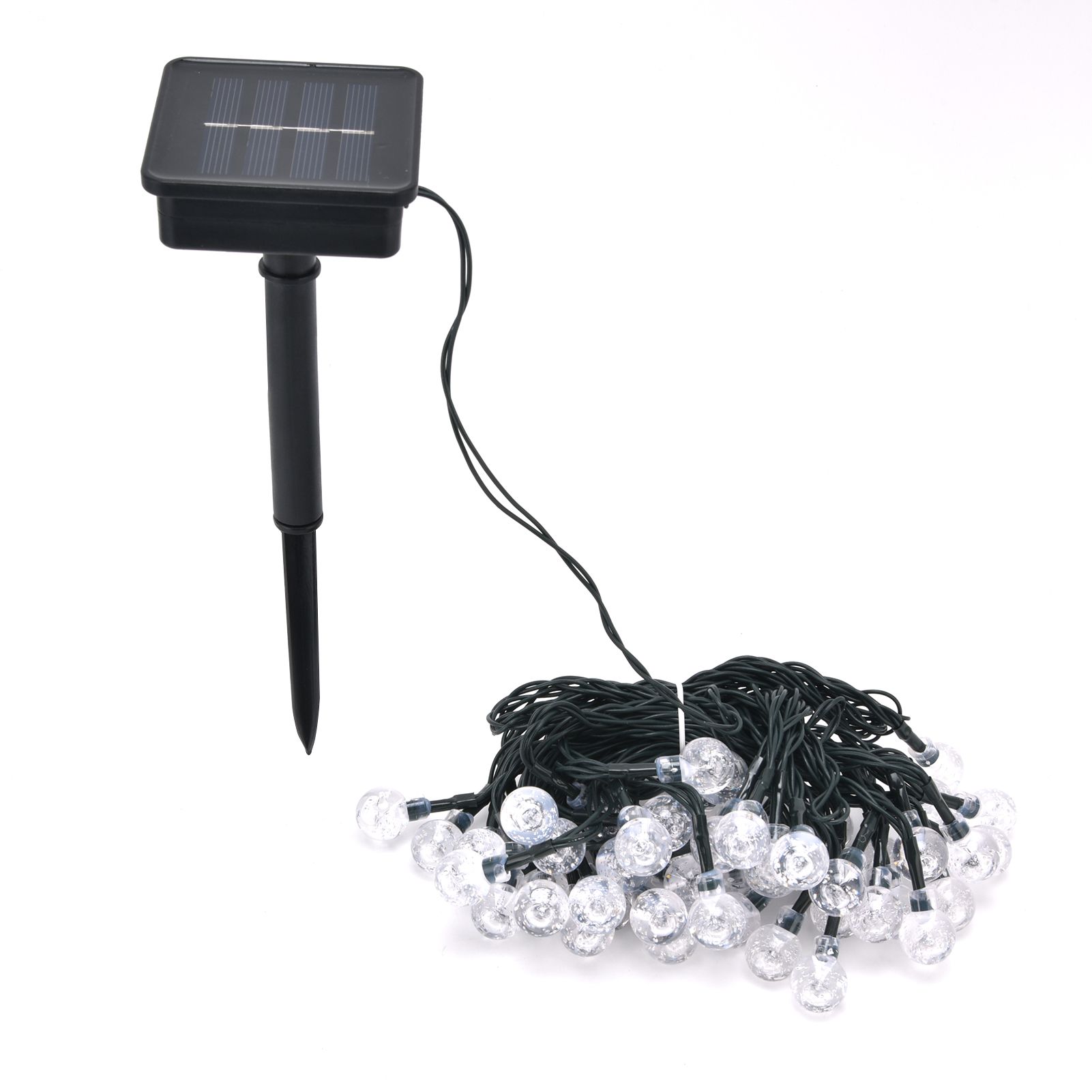 9.5m Solar String Lights 50LEDs Outdoor 8 Lighting Modes String Lamp for view 5