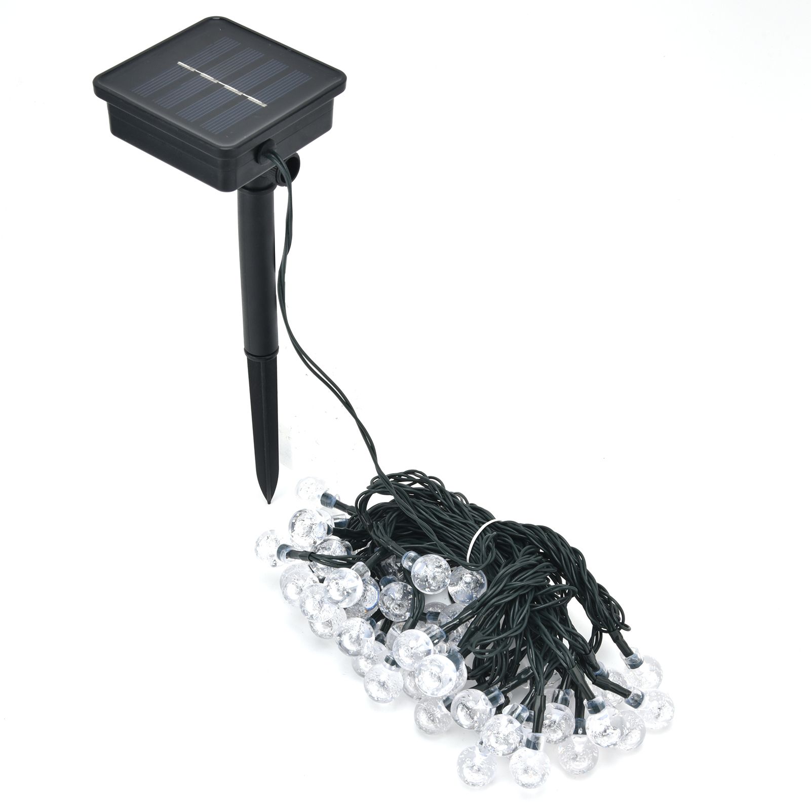 9.5m Solar String Lights 50LEDs Outdoor 8 Lighting Modes String Lamp for view 6