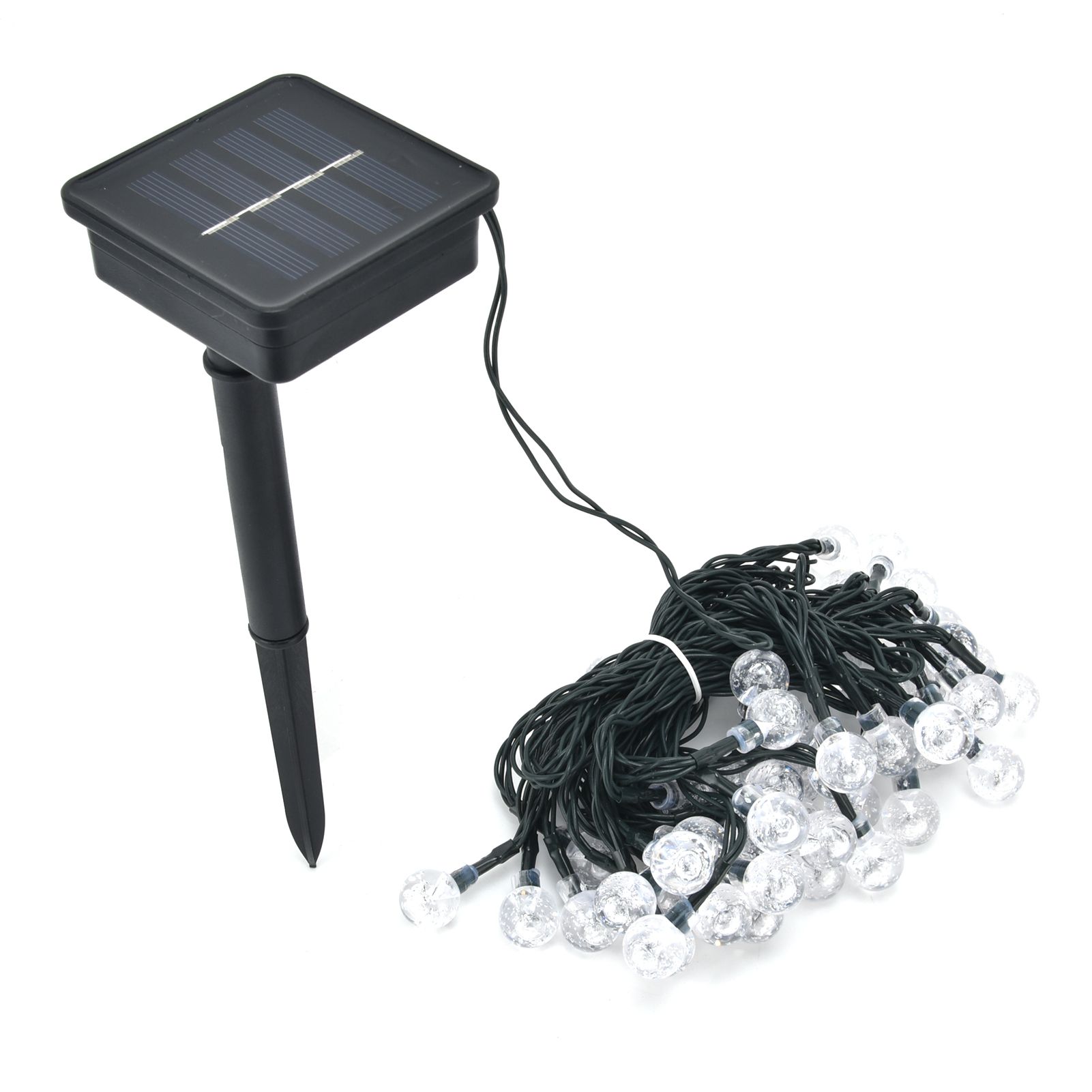 9.5m Solar String Lights 50LEDs Outdoor 8 Lighting Modes String Lamp for view 7