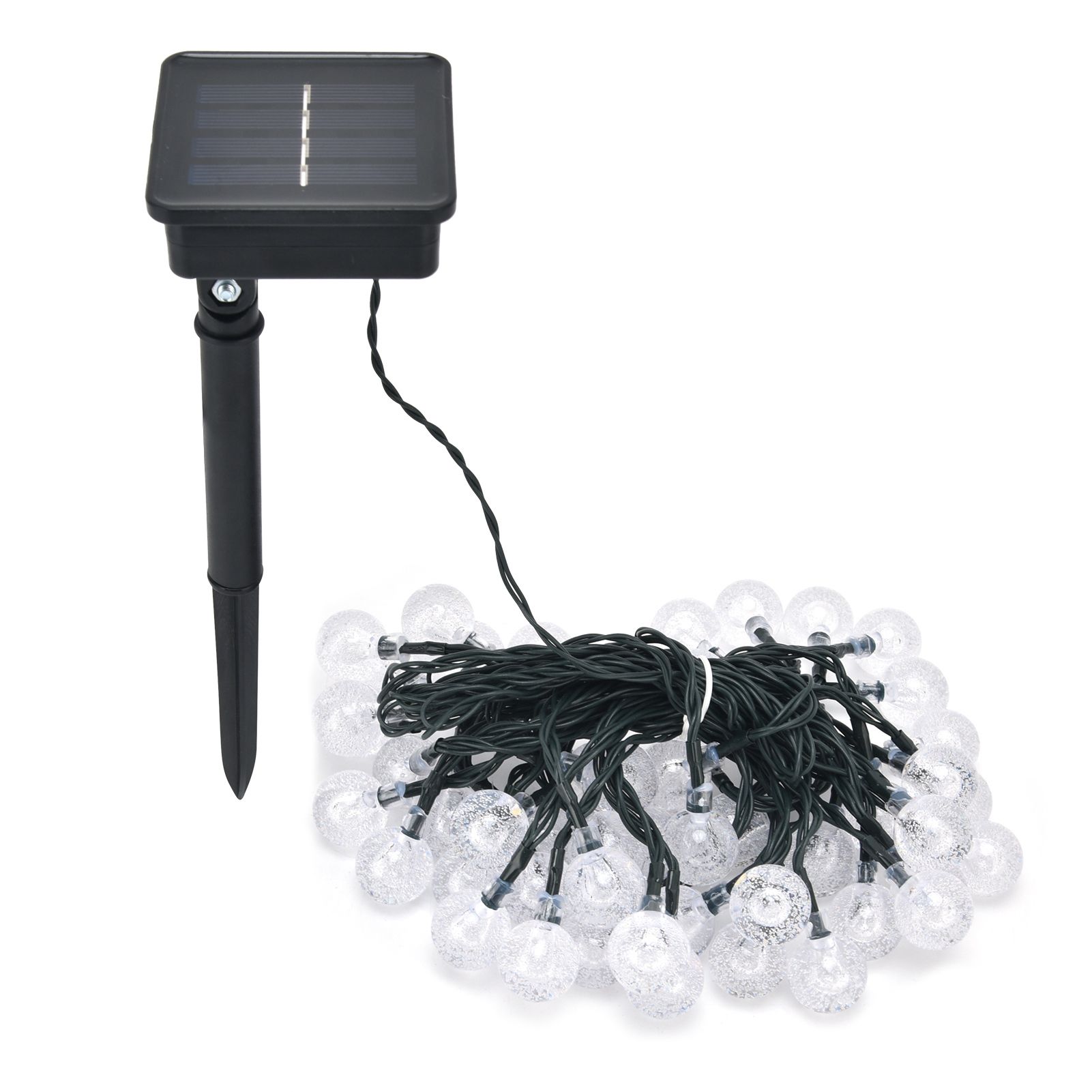 9.5m LED Solar String Light IP44 Waterproof String Lamp Warm Light with 8 view 2