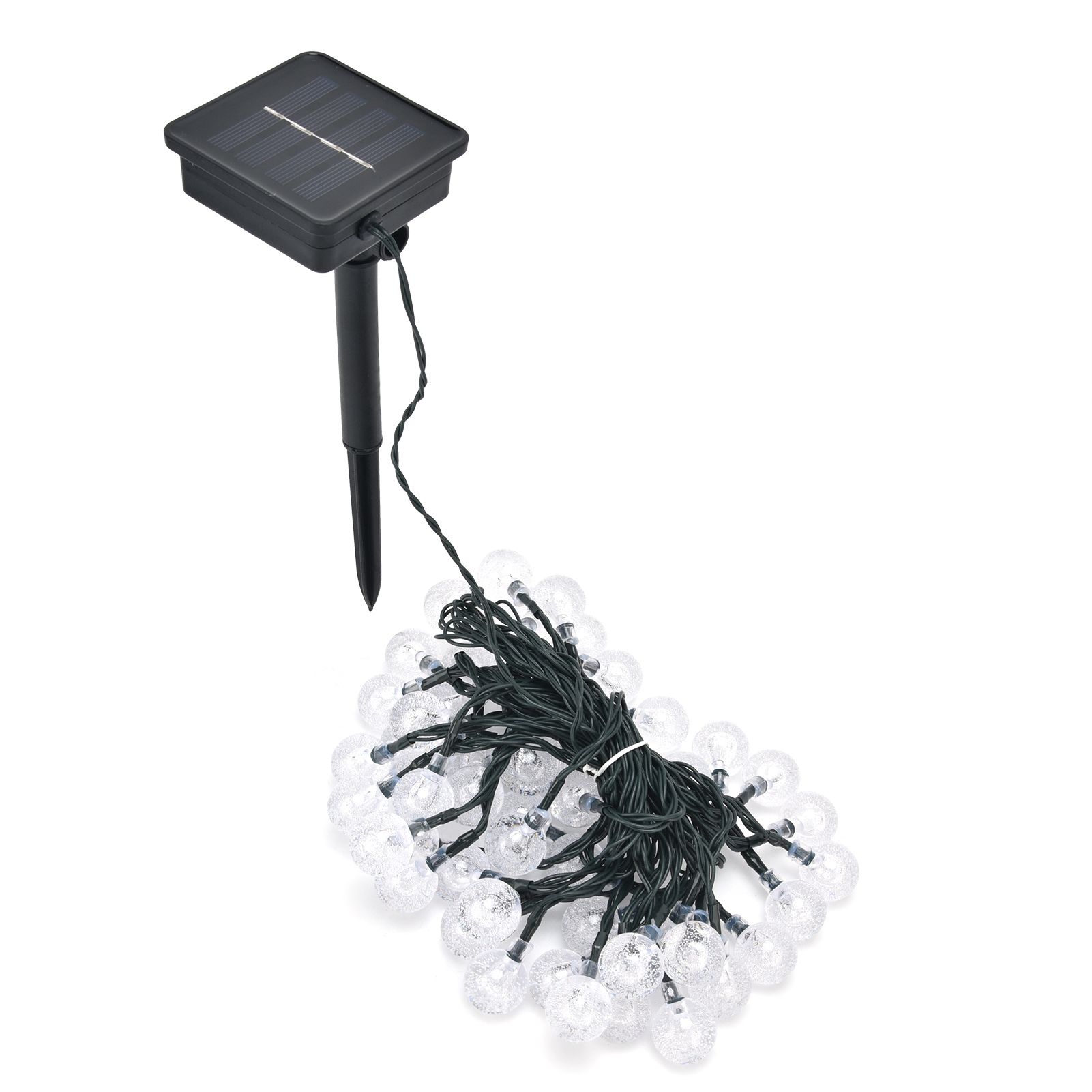 9.5m LED Solar String Light IP44 Waterproof String Lamp Warm Light with 8 view 5