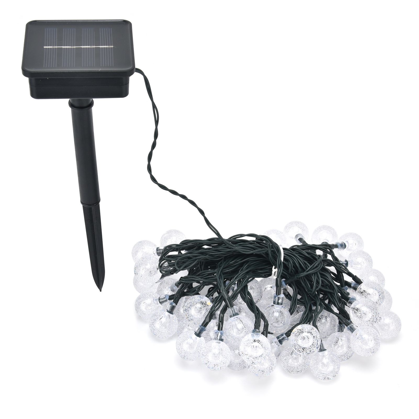 9.5m LED Solar String Light IP44 Waterproof String Lamp Warm Light with 8 view 7