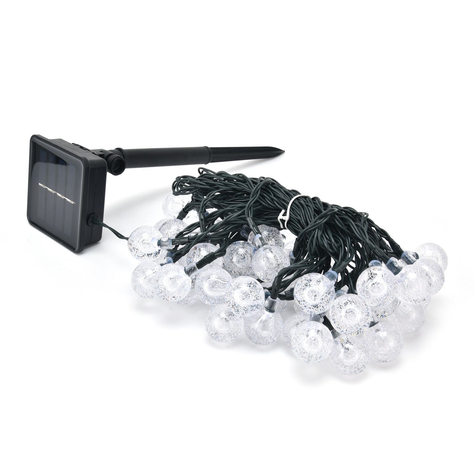 9.5m LED Solar String Light IP44 Waterproof String Lamp Warm Light with 8 view 10