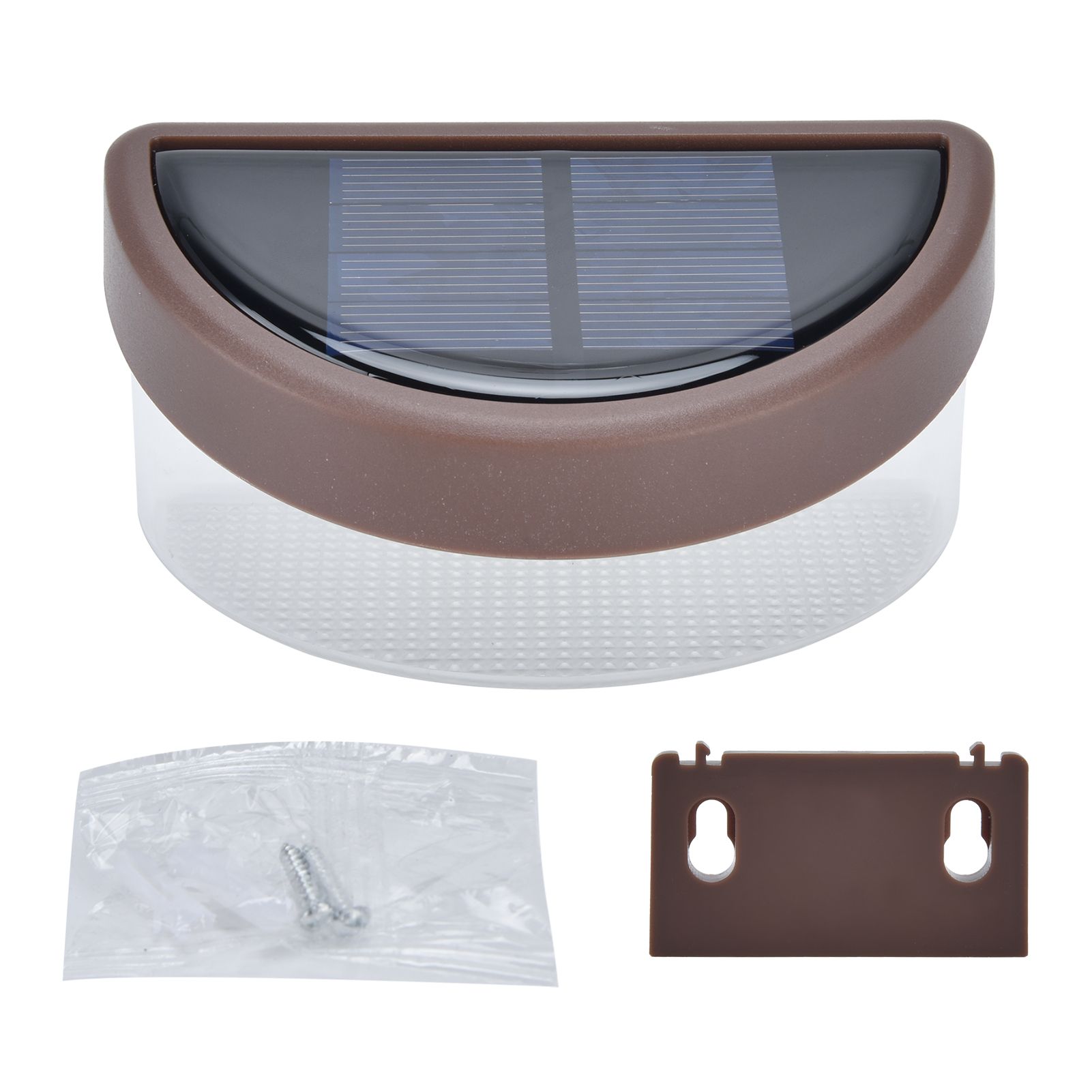 2V LED Light Solar Charging Lights Waterproof Deck Lamp Outdoor Decorative view 2