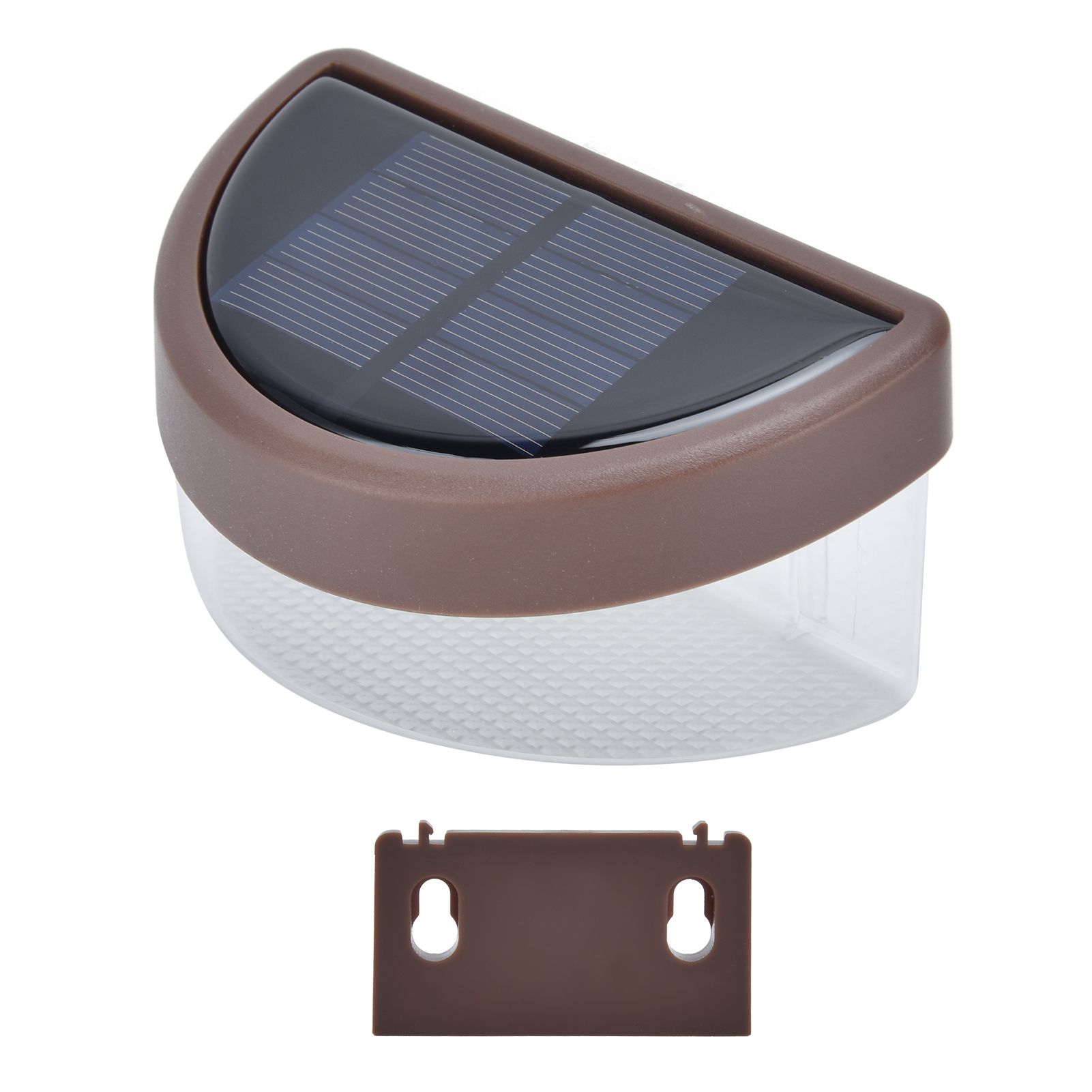 2V LED Light Solar Charging Lights Waterproof Deck Lamp Outdoor Decorative view 6