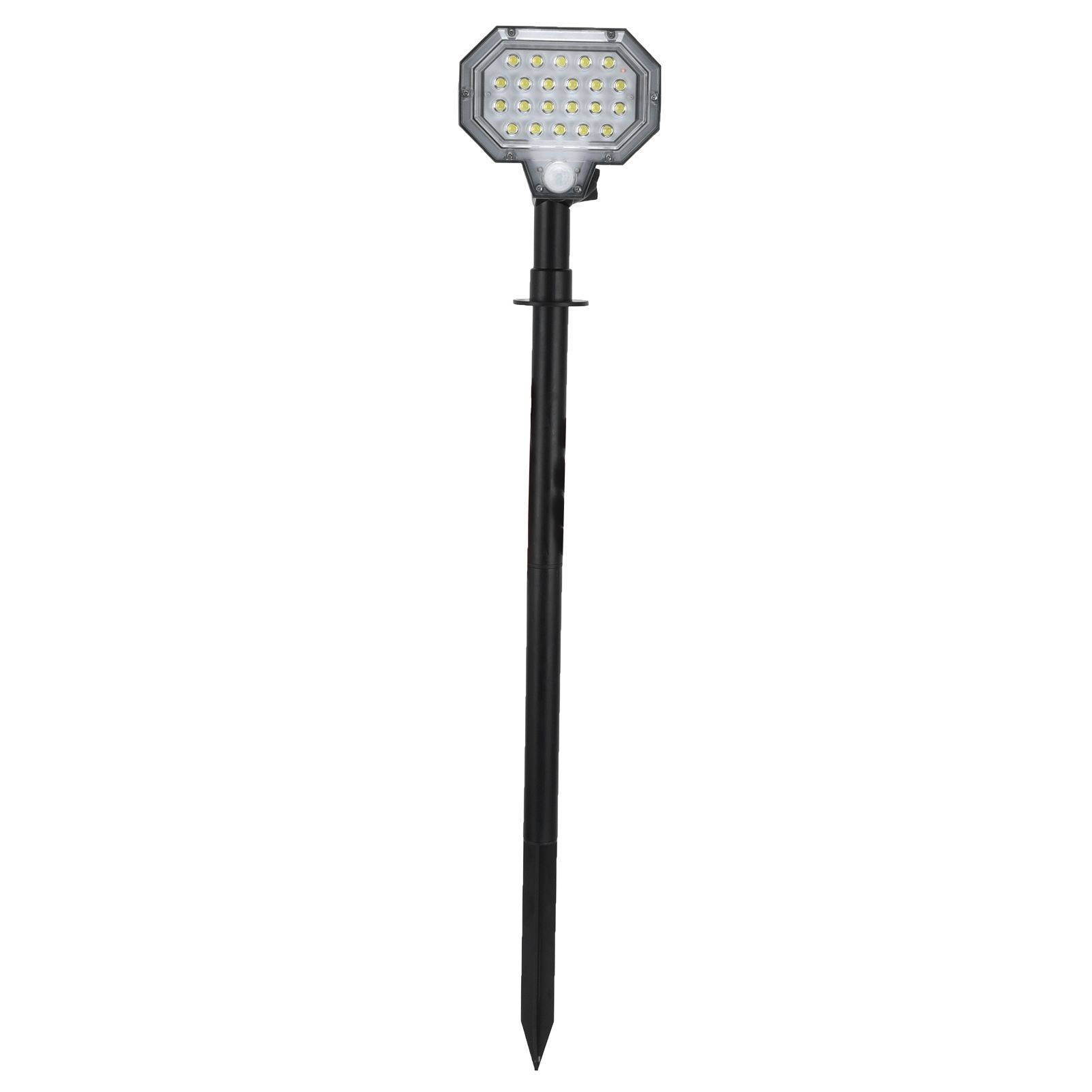 Solar Lawn Light Human Body Induction 160° Automatic Rotating Garden Light view 4