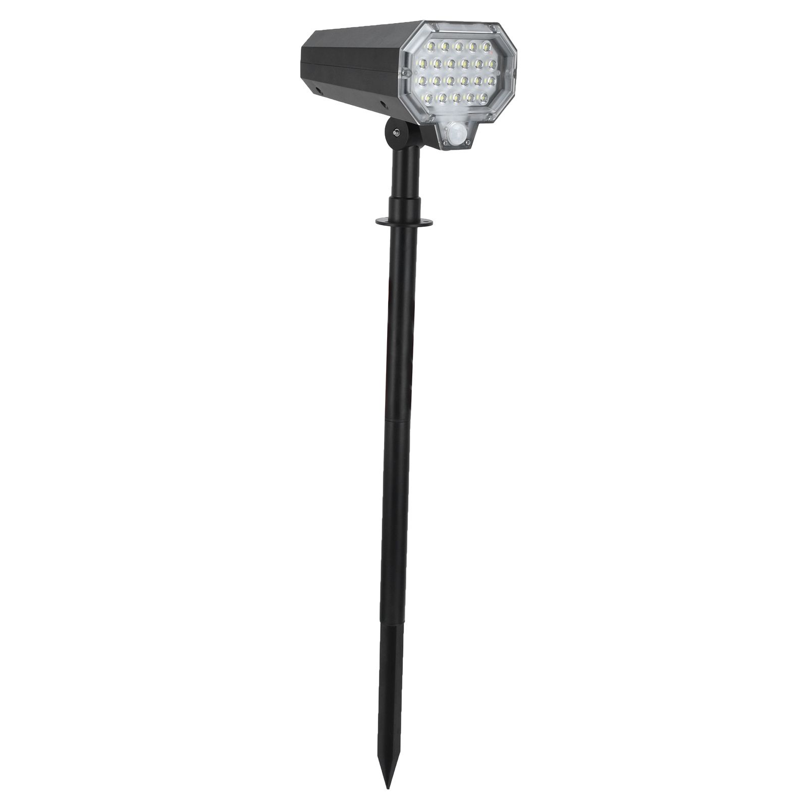Solar Lawn Light Human Body Induction 160° Automatic Rotating Garden Light view 5
