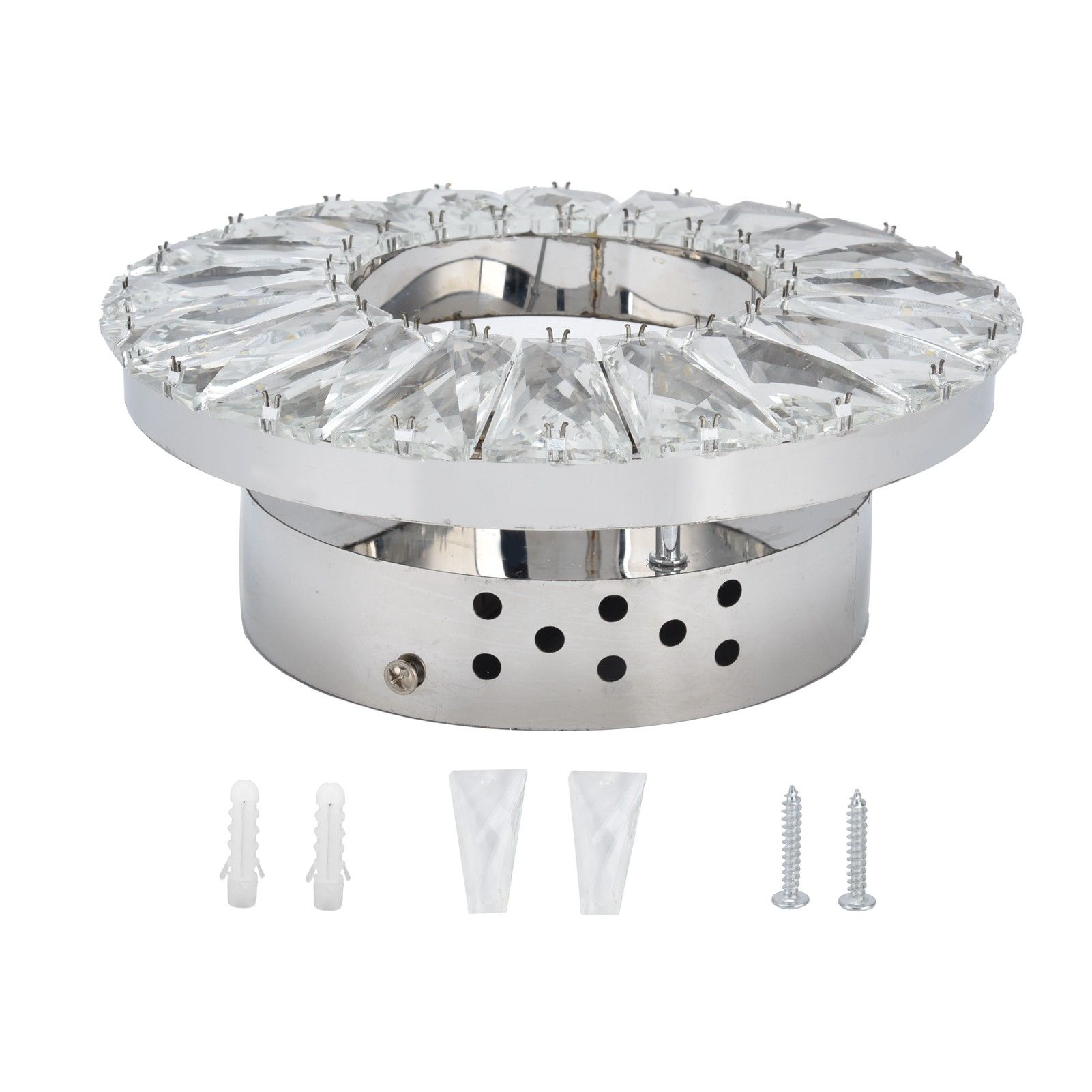 LED Crystal Wall Lamp 85‑265V 2000LM Human Body Induction Wall Lamp for Aisle view 2